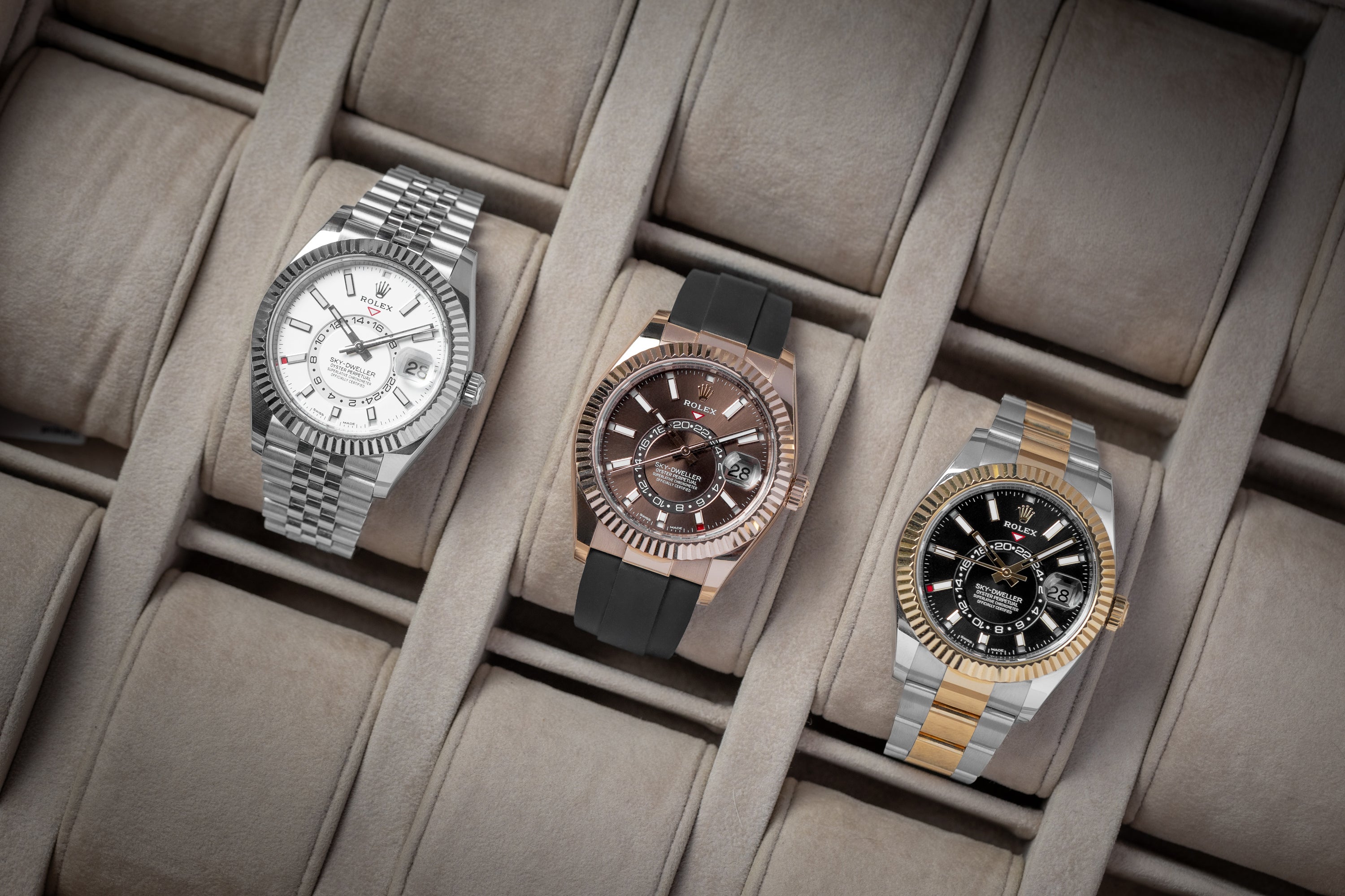 Rolex Sky-Dwellers at Grand Caliber in Dallas, Texas