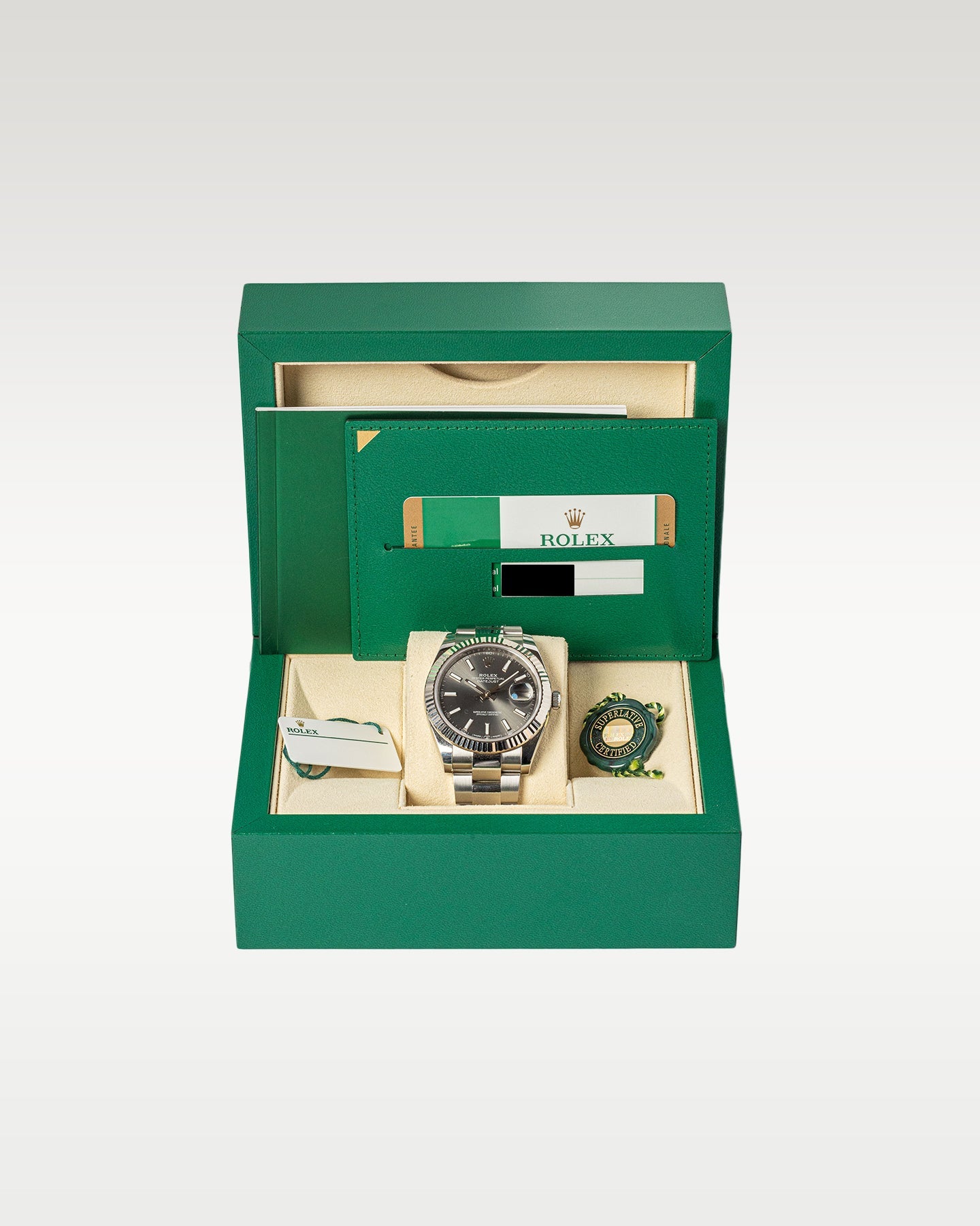 Rolex Datejust Rhodium Dial 126334