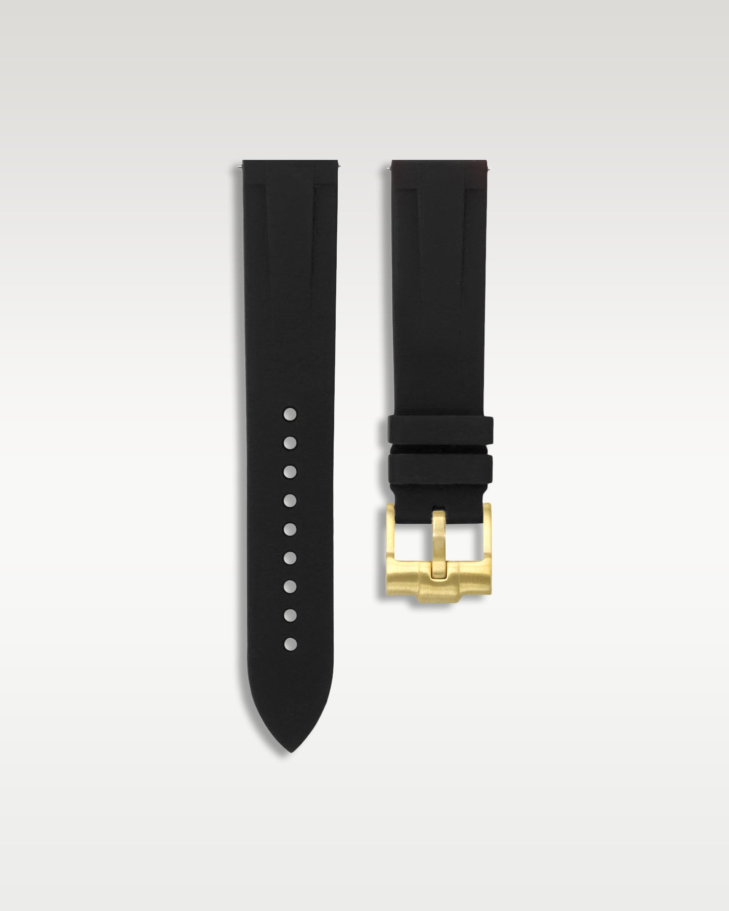 Quick Release Rubber Strap in Black