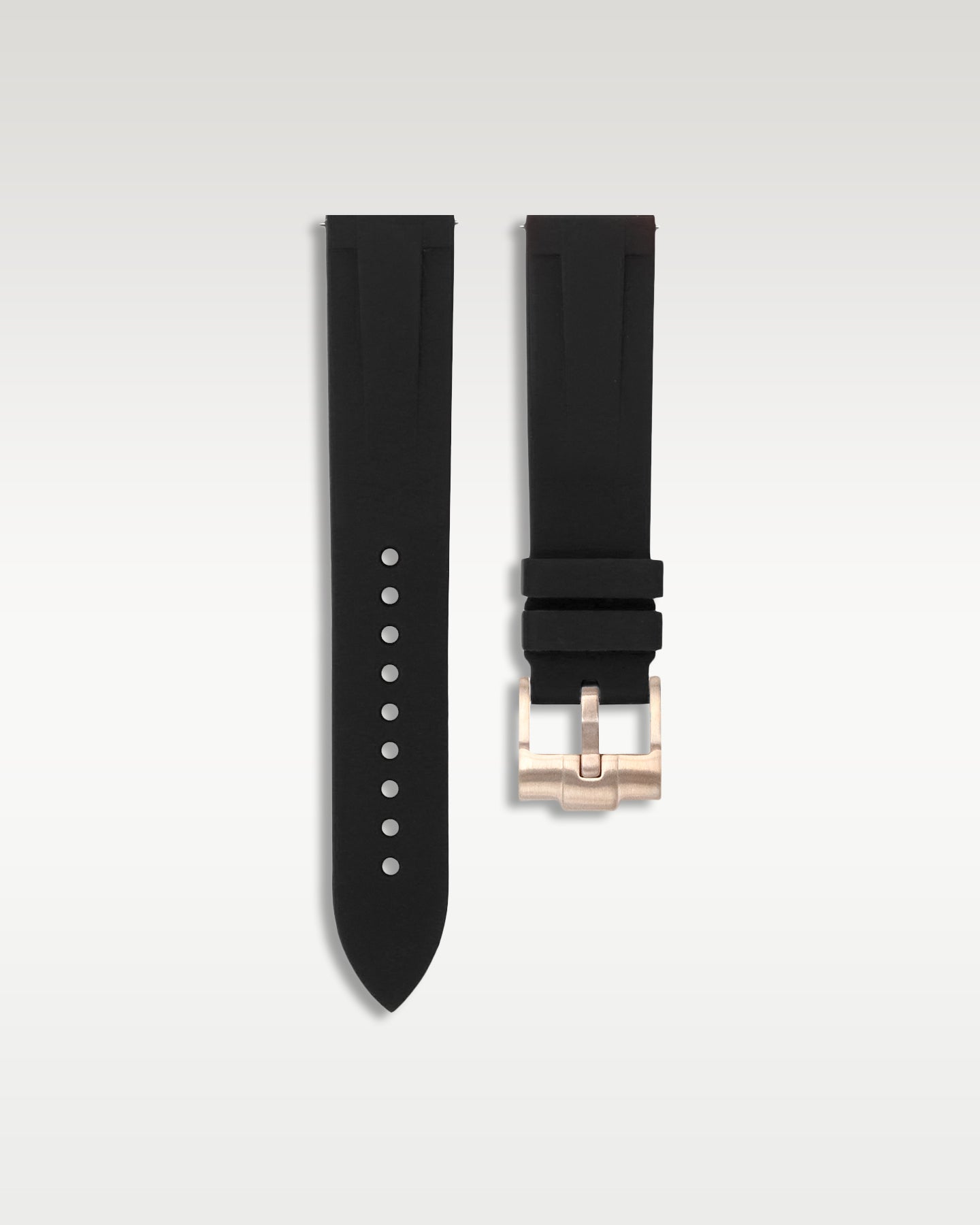 Quick Release Rubber Strap in Black