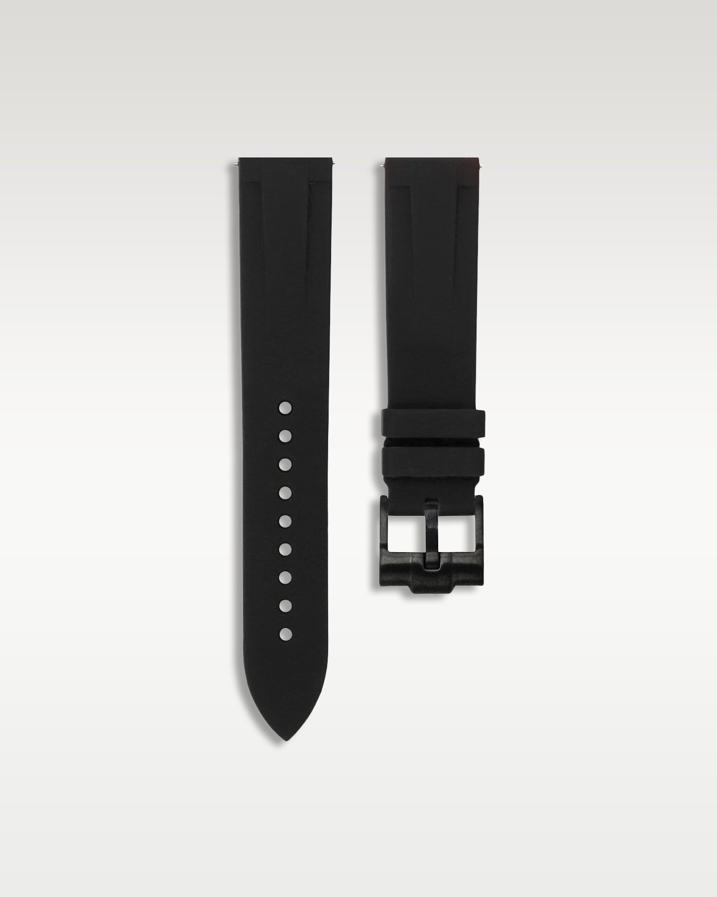 Quick Release Rubber Strap in Black