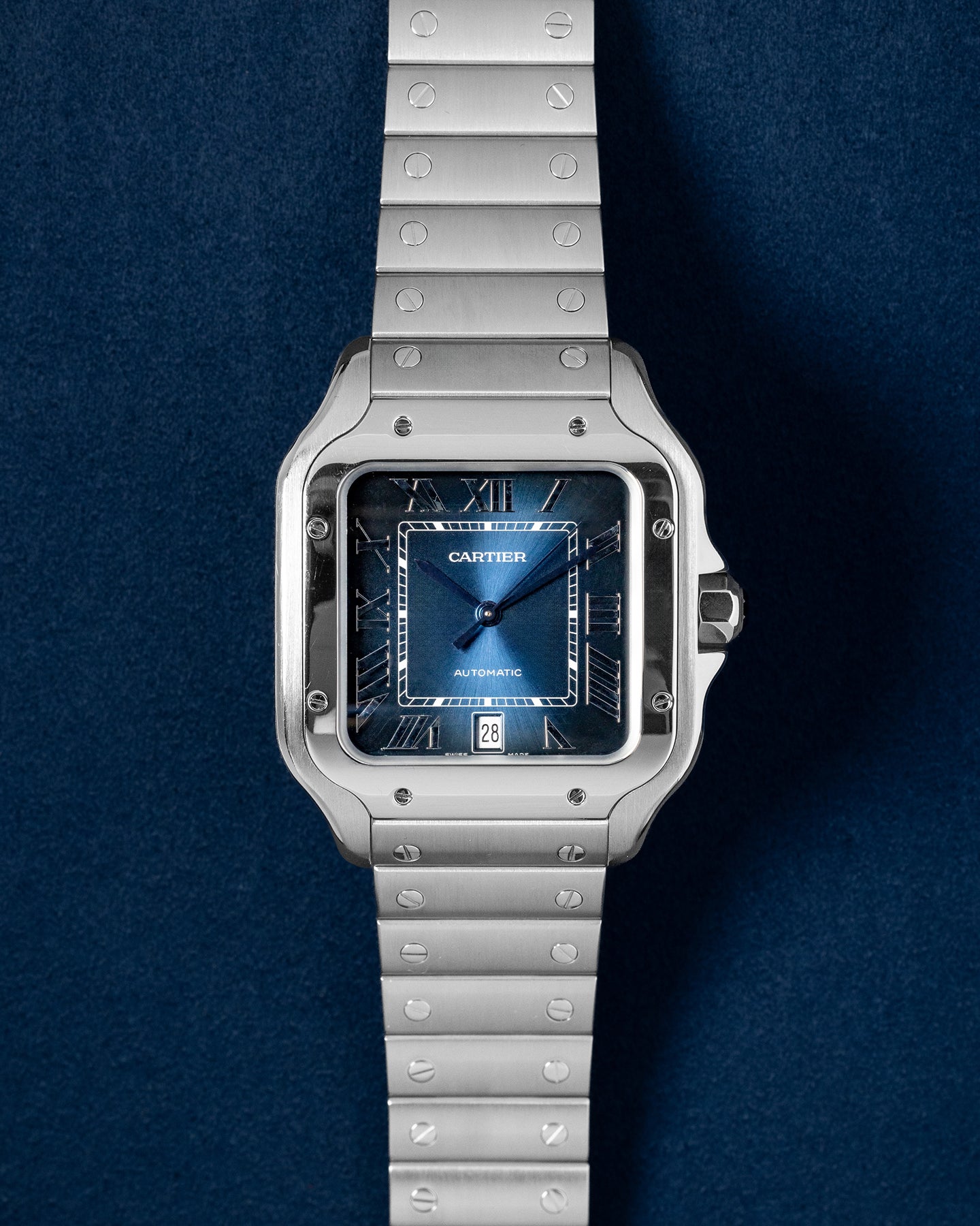 Cartier Santos WSSA0018 Pre-Owned Cartier – Grand Caliber