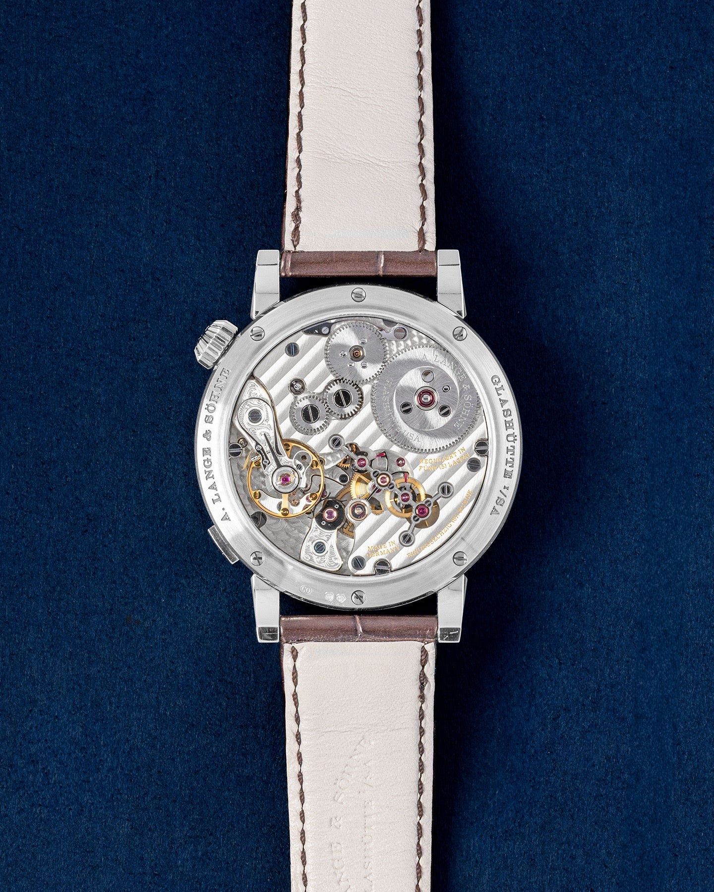 Platinum A. Lange & Sohne Zeitwerk 142.025 | Grand Caliber Dallas, Texas