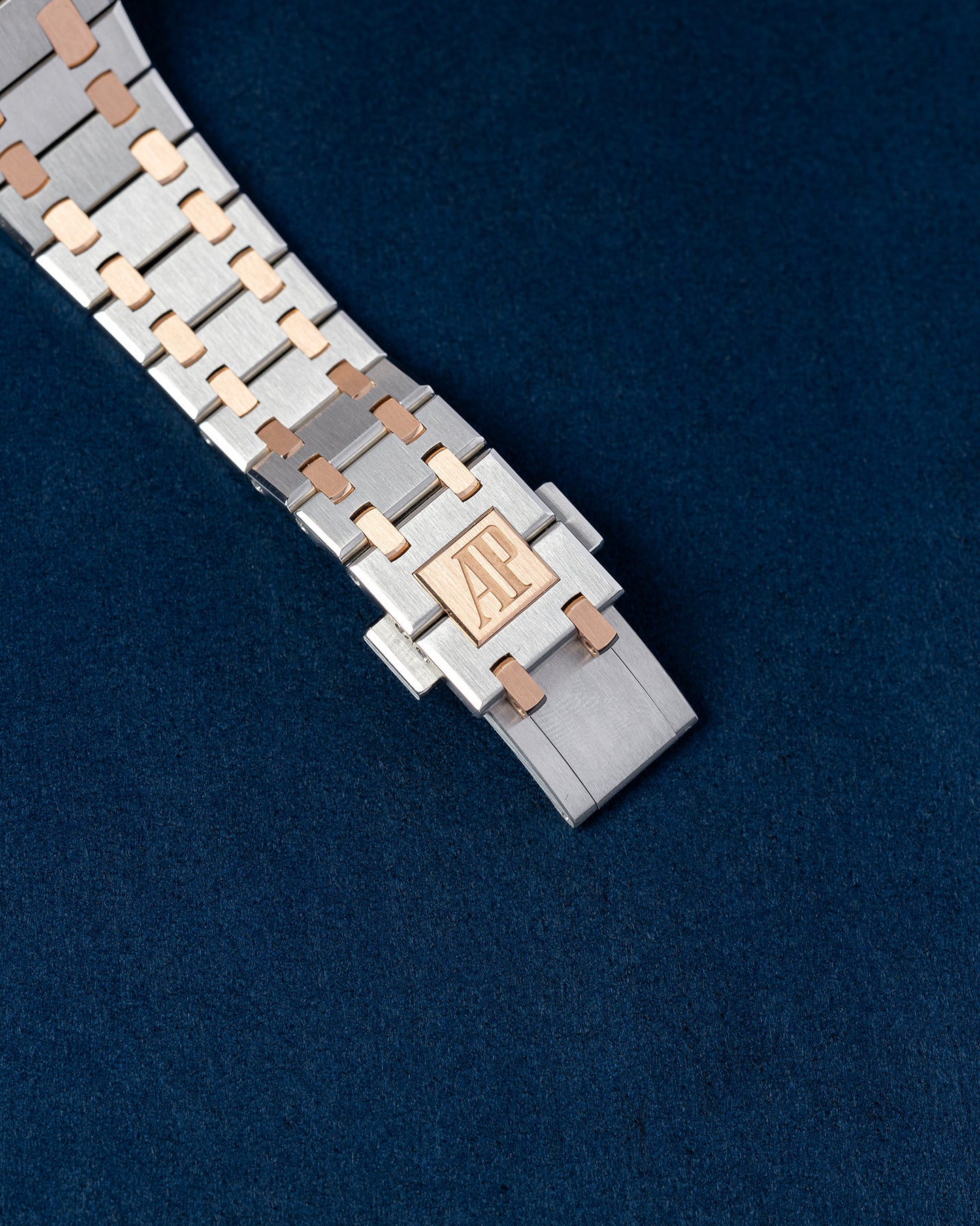 2022 Two Tone Rose Gold Audemars Piguet Royal Oak 15450SR 34mm Watch