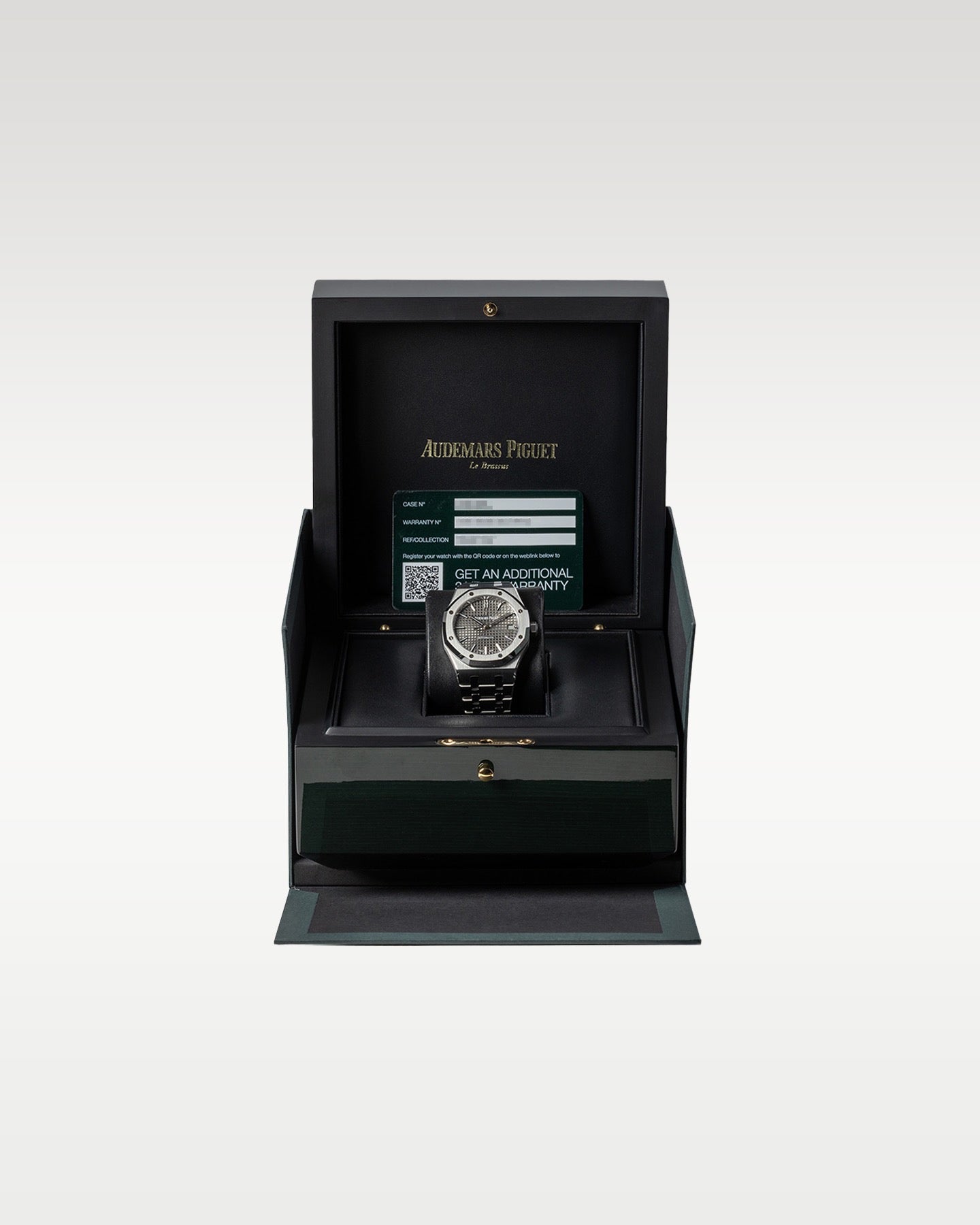 AP Royal Oak 15450ST.OO.1256ST.02 | Grand Caliber grey dial watches Dallas