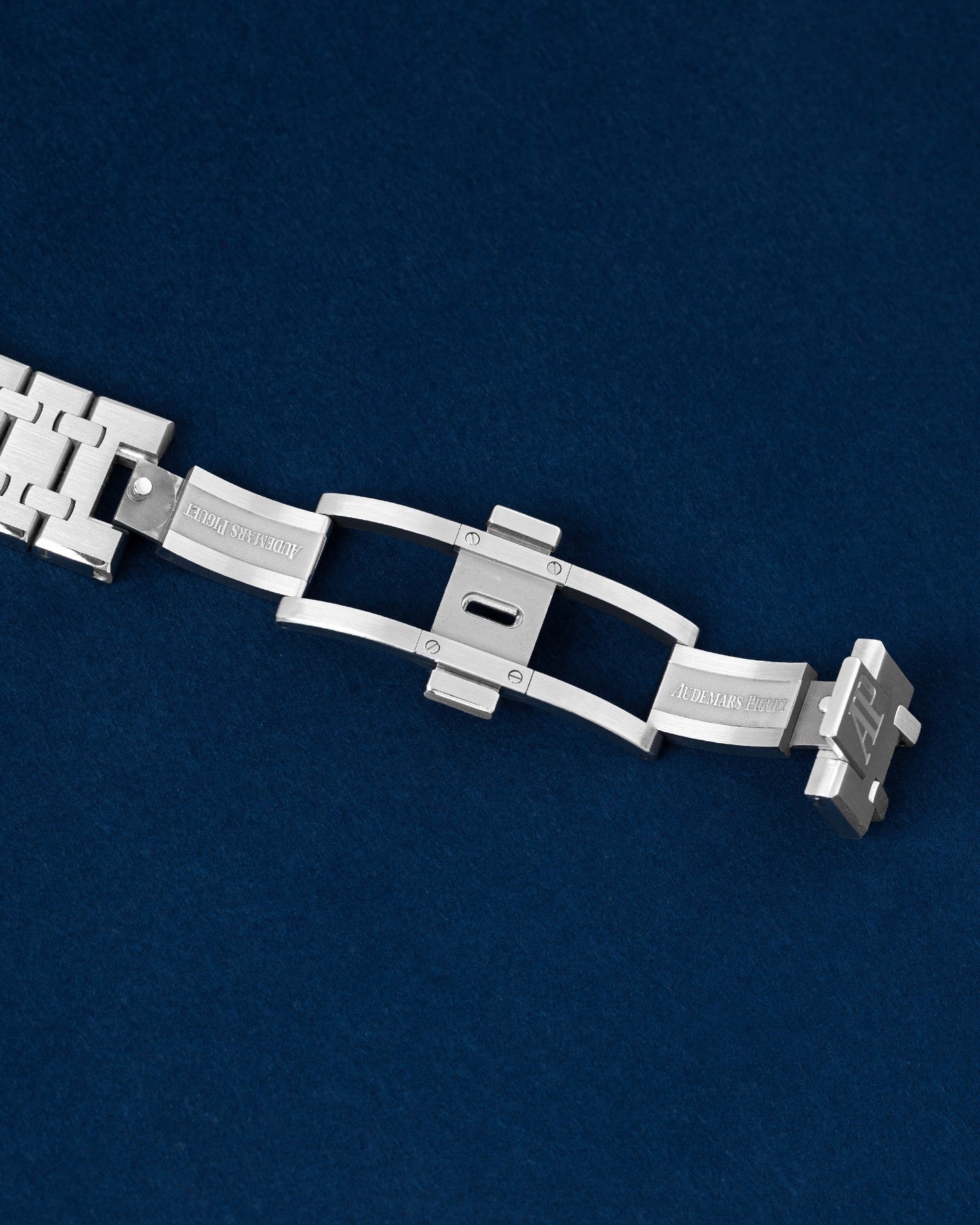 Blue AP Royal Oak Perpetual Calendar 26574ST.OO.1220ST.03 | Grand Caliber Watches