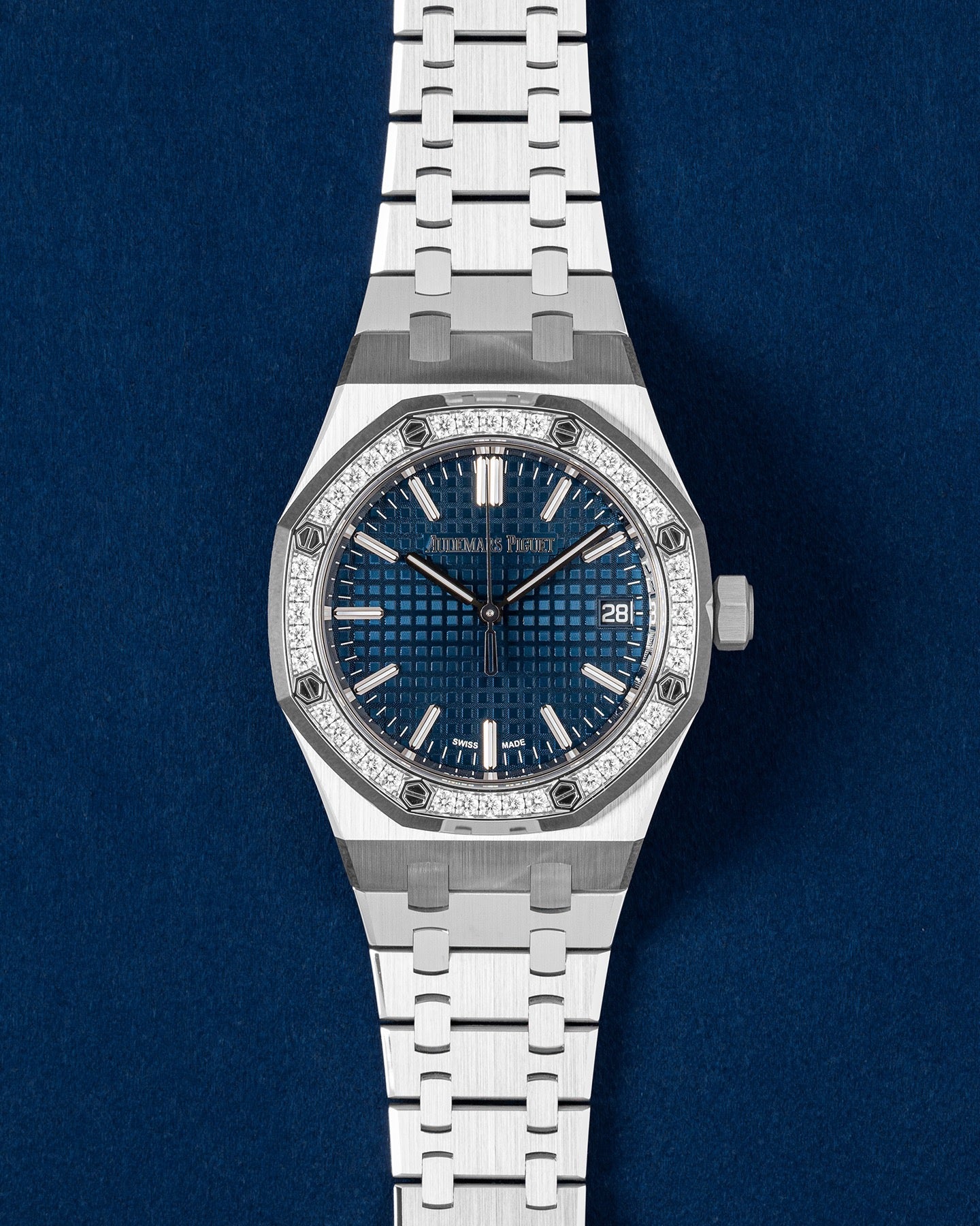 Diamond Bezel AP Royal Oak Selfwinding "50th Anniversary" | Grand Caliber DFW