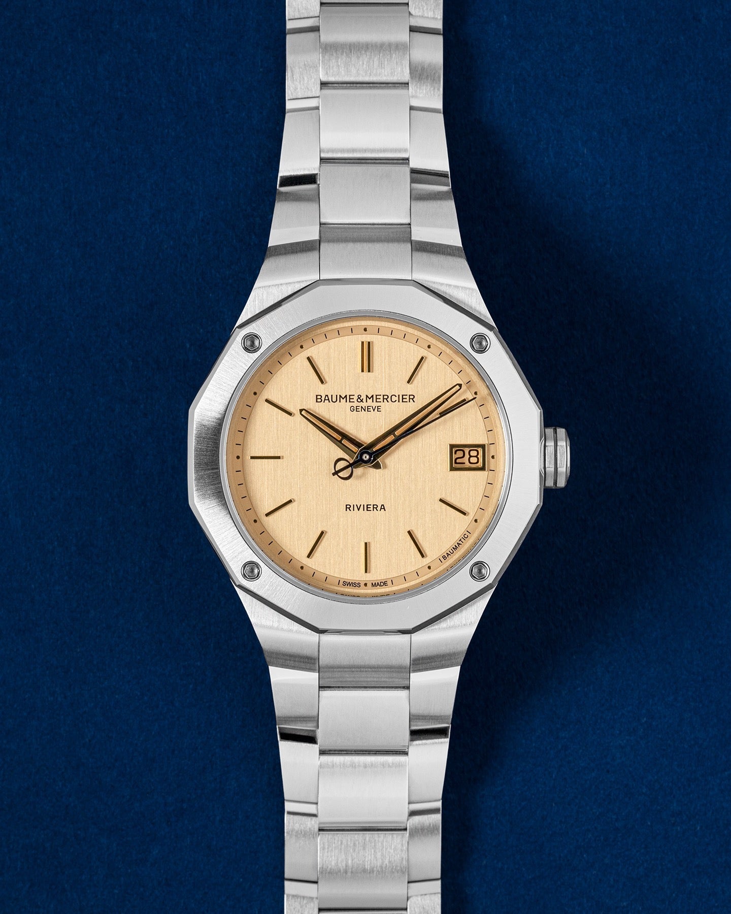 2025 Baume & Mercier Riviera M0A10822 | Grand Caliber Mens Watches USA