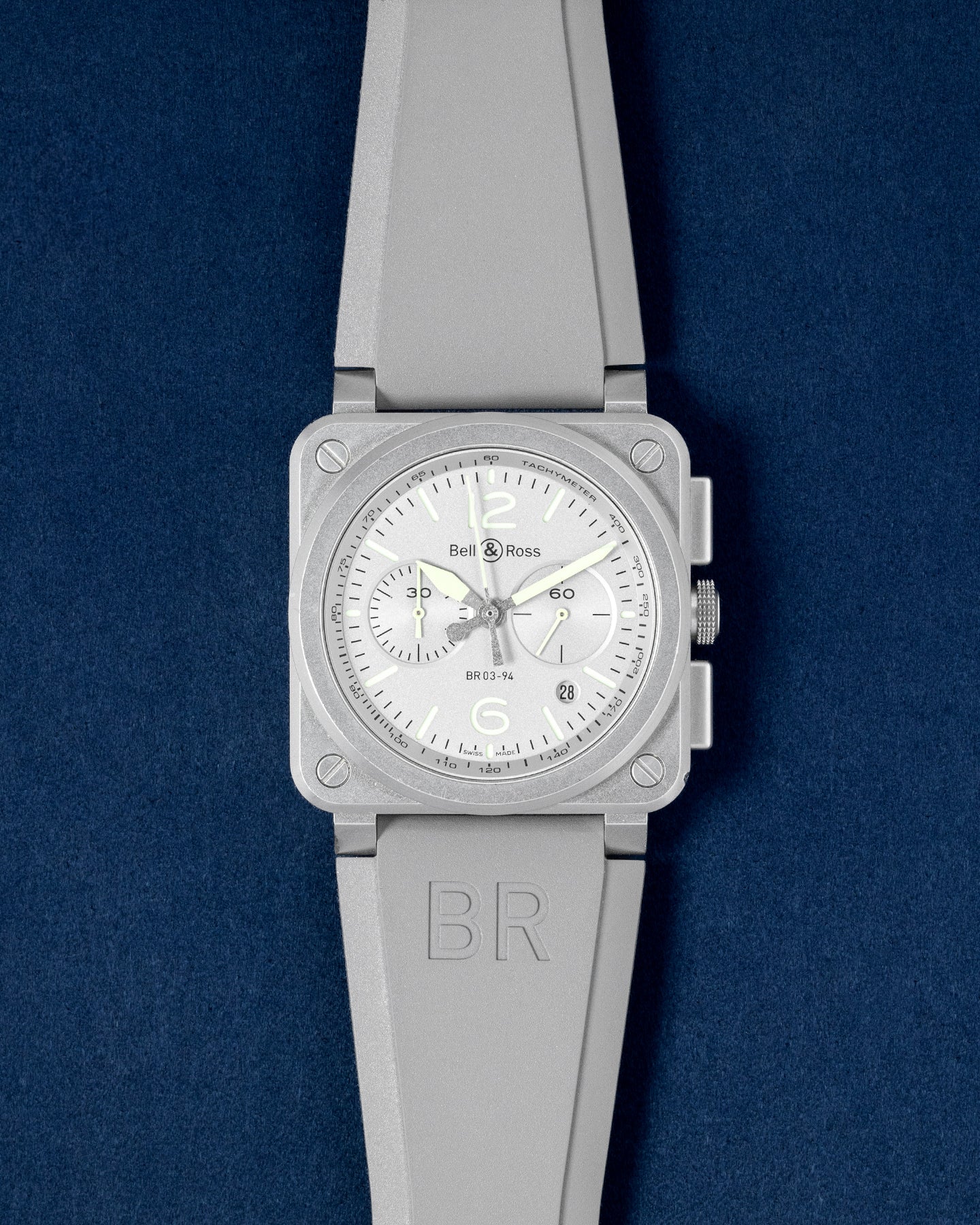 Gray Bell And Ross BR03-94 Horolum Br 03-94 Watch | Grand Caliber Dallas