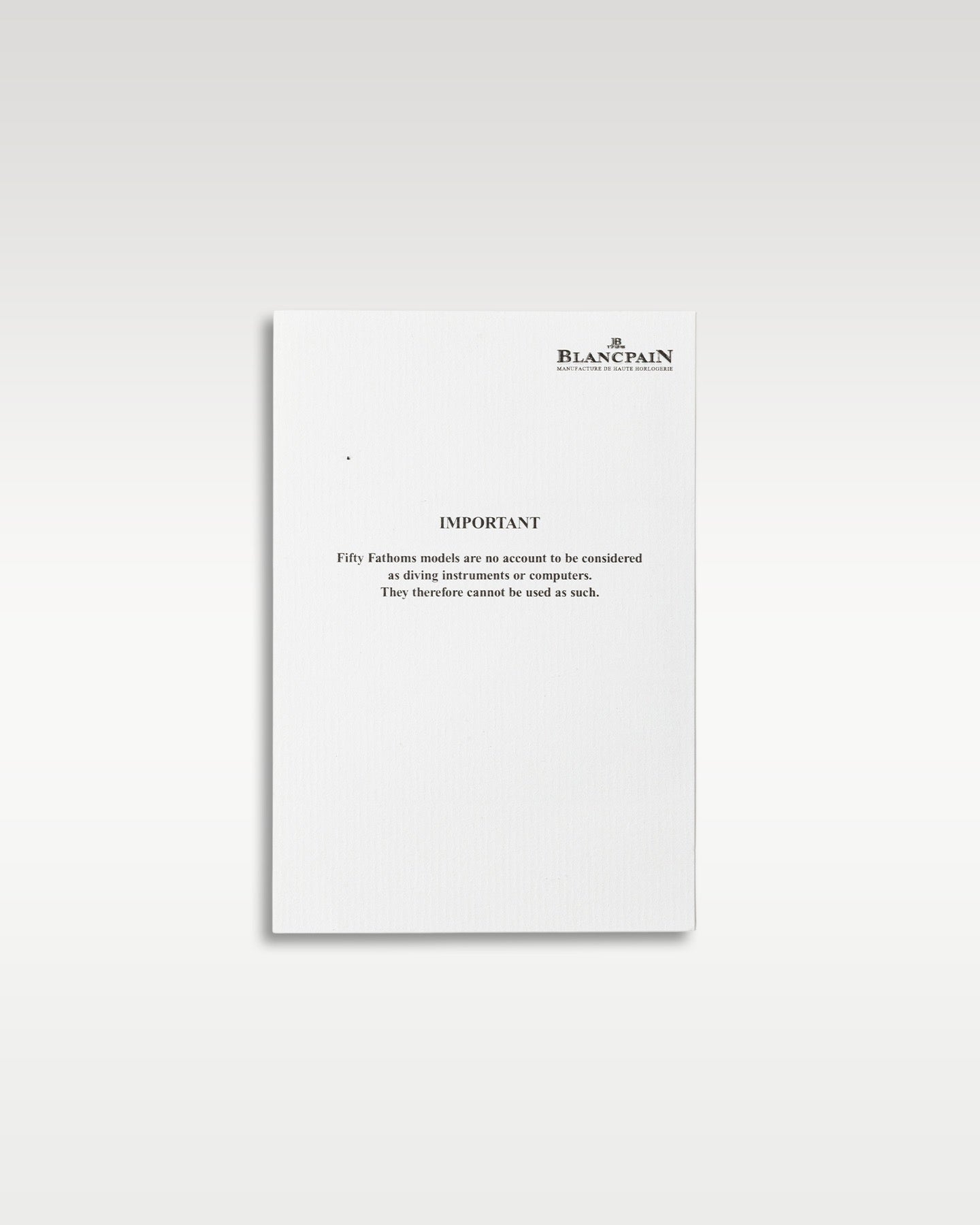 Blancpain Fifty Fathoms 45mm 5015-1130-52 | Grand Caliber Watches