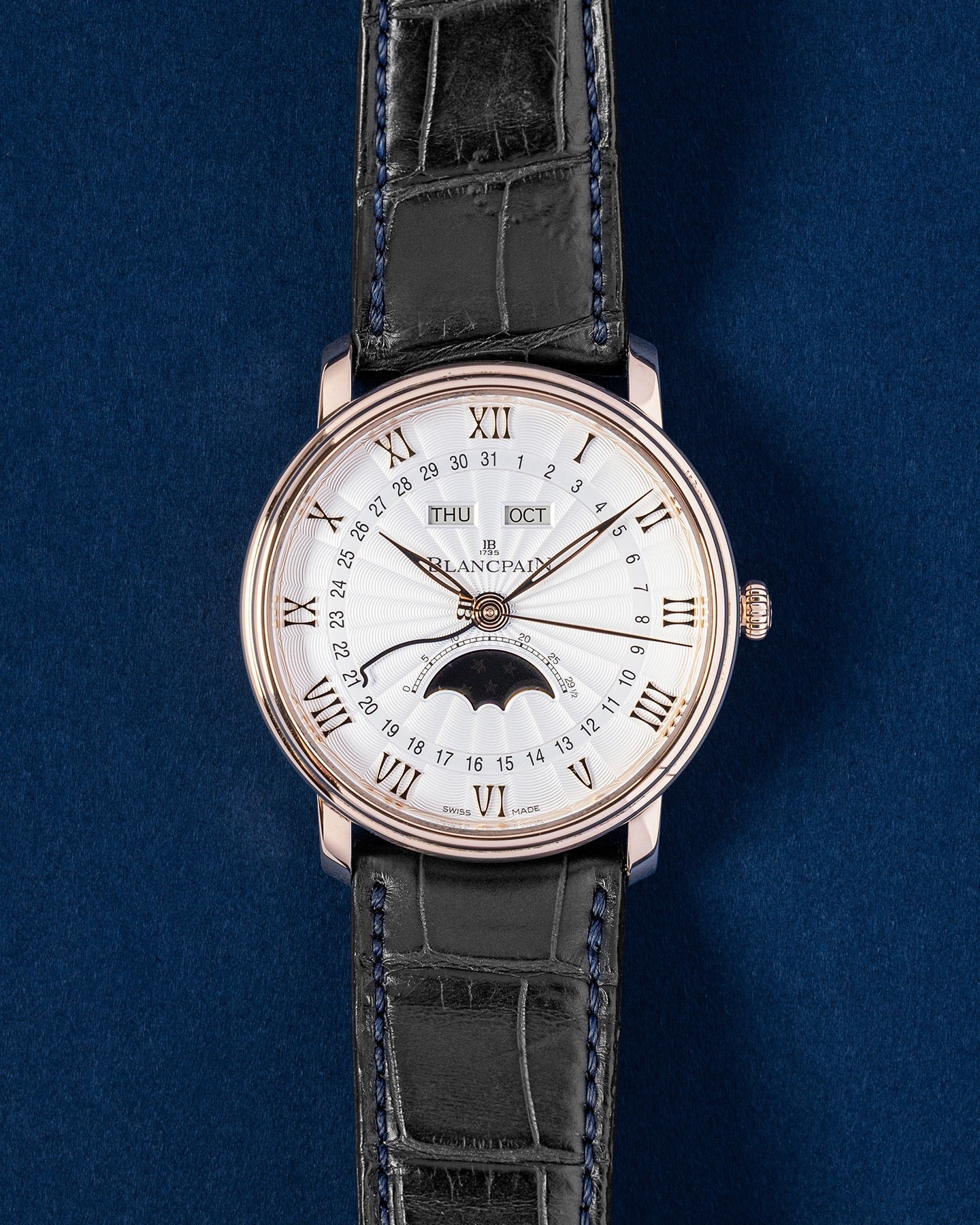 Blancpain Villeret 6664-3642-55b | Dallas Blancpain Watches