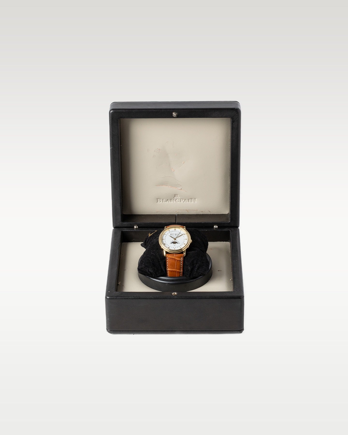 Yellow Gold Blancpain Villeret Moonphase 6595-1418-GEN | Grand Caliber Watches