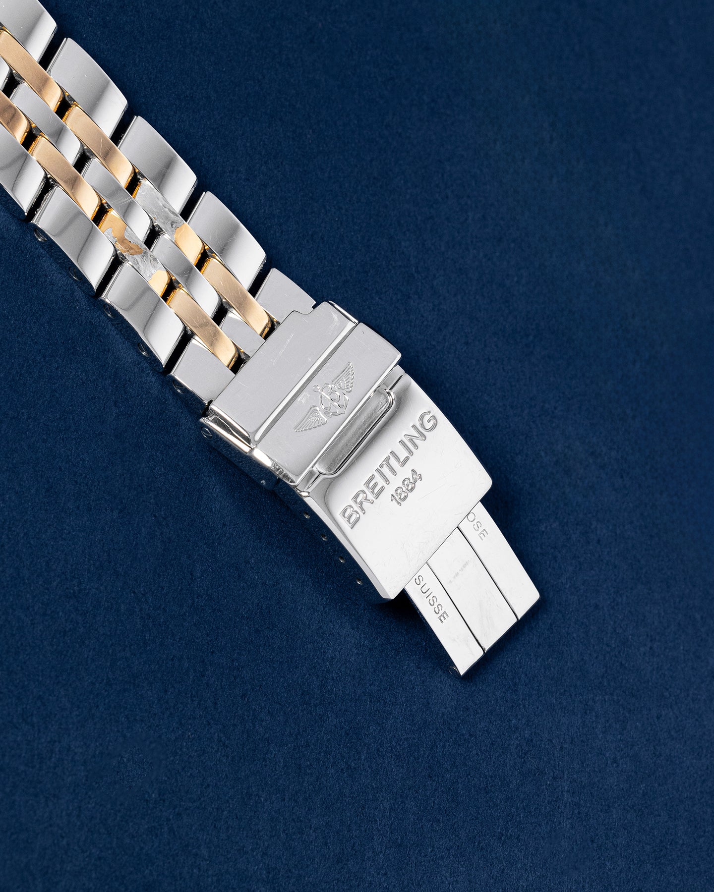 44.8mm Two Tone Yellow Gold Breitling Bentley GT D13362 Watch | Grand Caliber