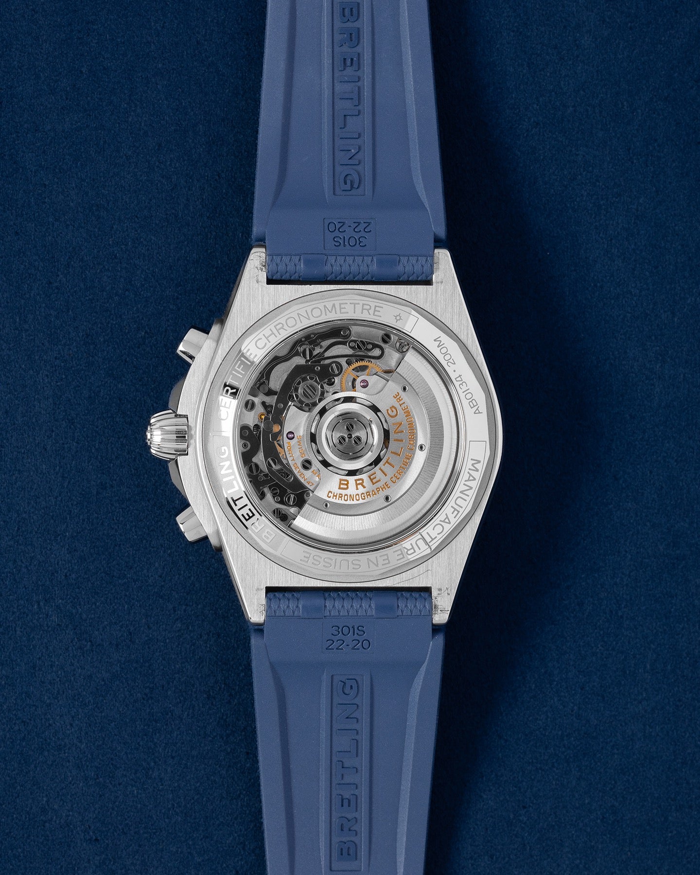Blue Breitling Chronomat B01 42 AB0134101C1A1 | Grand Caliber Dallas, Texas