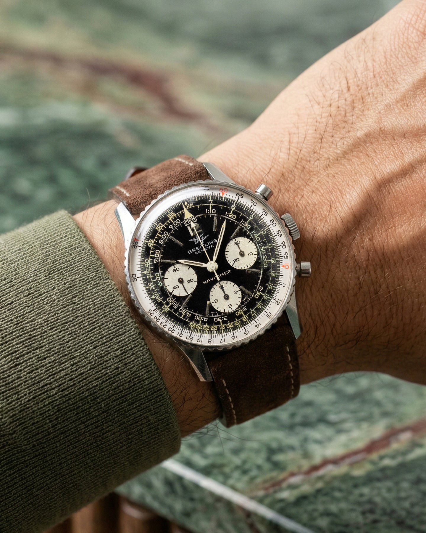 Vintage Breitling Navitimer 'Twin Jet' 806 | Grand Caliber Dallas