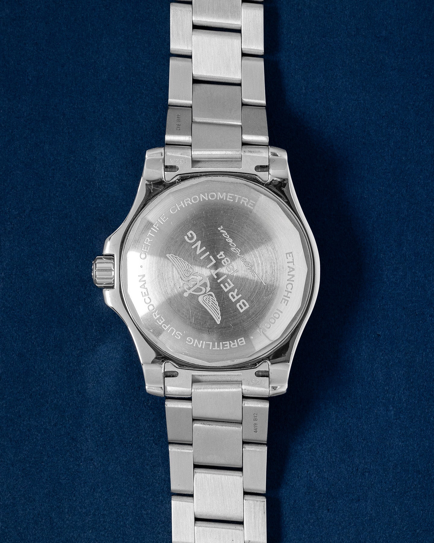 44mm Steel Blue Breitling Superocean A17367 Watch | Grand Caliber Dallas