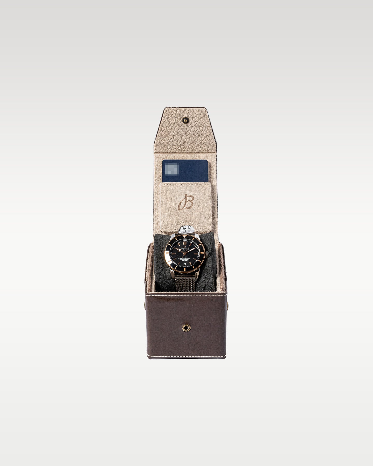 Two Tone Rose Gold Breitling Superocean Heritage UB2030 Watch | Grand Caliber Dallas