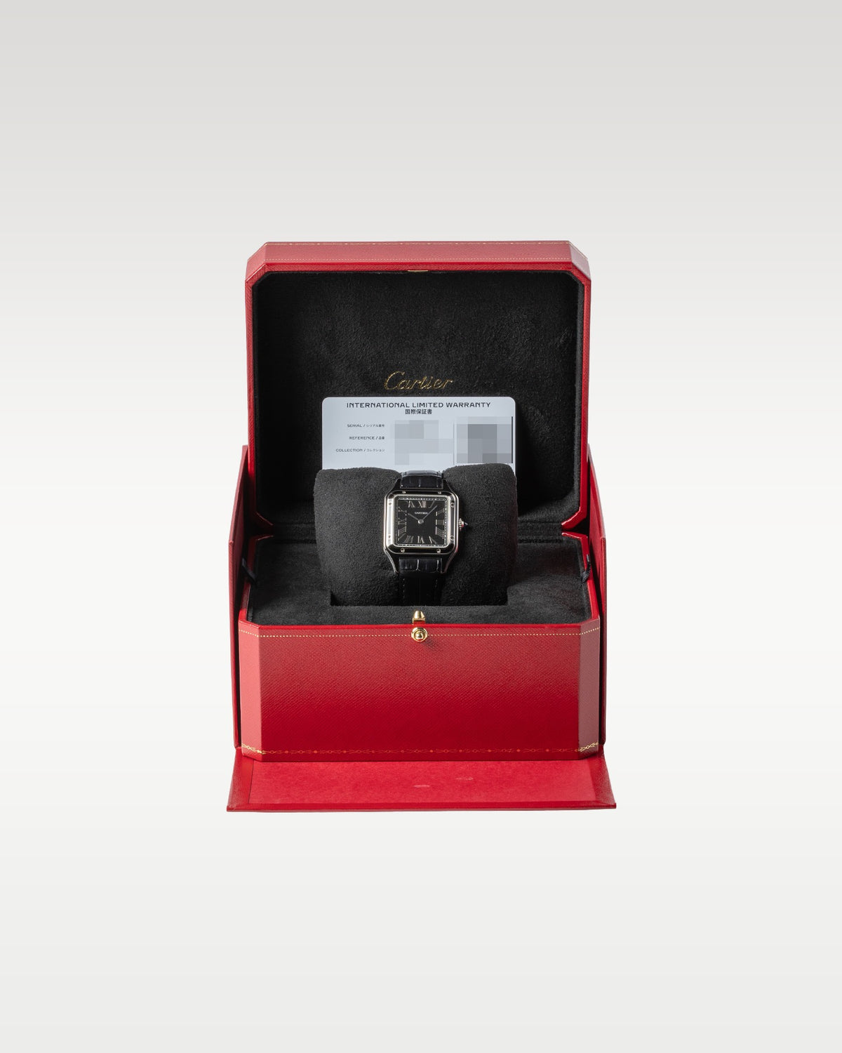 Cartier Cartier Santos Dumont Black Lacquer WSSA0046