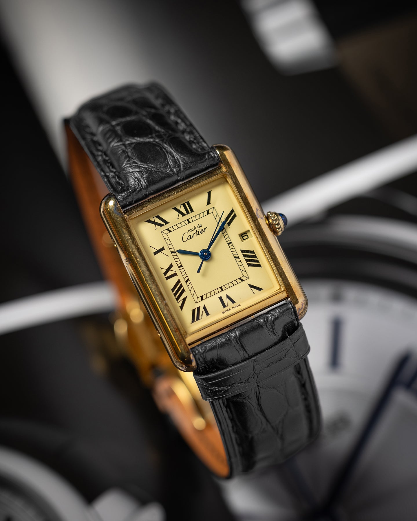 Cartier Musk Tank Large 2413 Dallas Cartier Luxury Watch Store