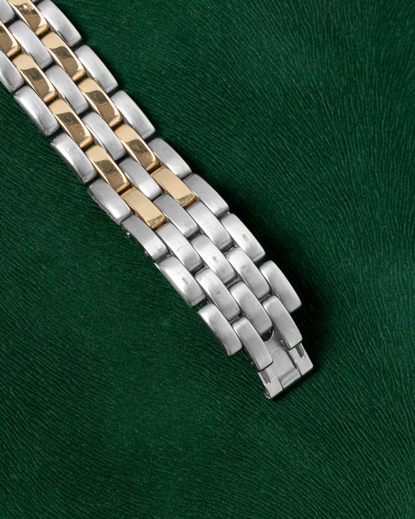 Two Tone Yellow Gold 1988 27mm White Dial Cartier Panthere 183949