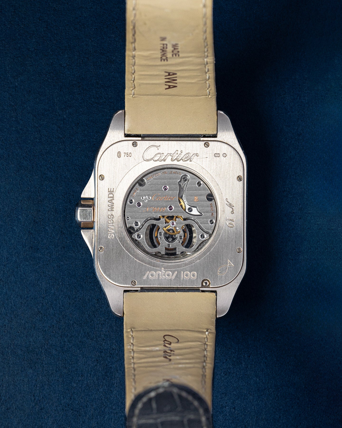 Cartier Santos 100 Flying Tourbillon W2020017