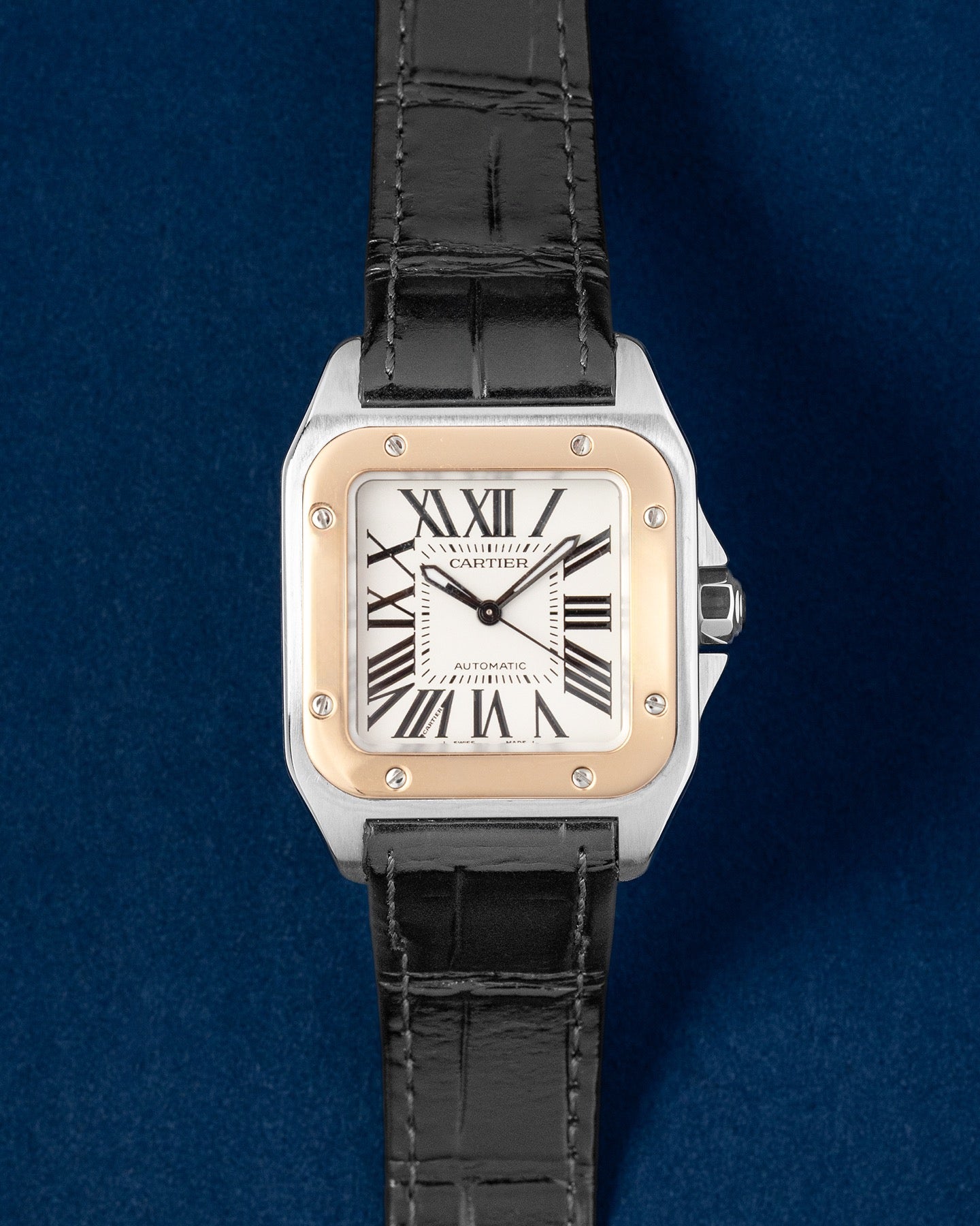 Two Tone Cartier Santos 100 W20107X7 | Grand Caliber DFW, Texas