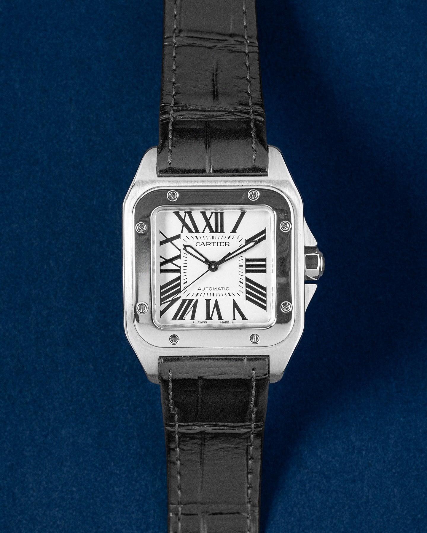 Cartier Santos 100 33mm W20126X8 | Grand Caliber Dallas, Texas