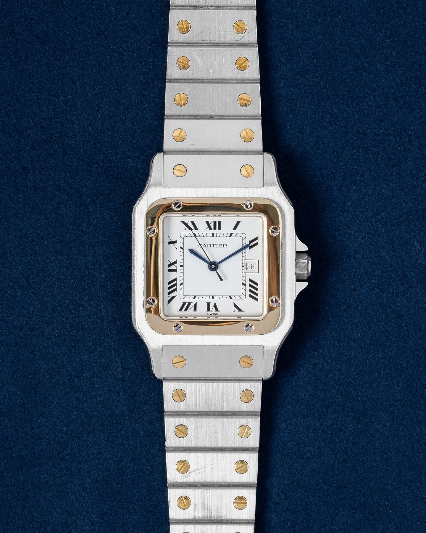 Two Tone Cartier Santos 1172961 | Grand Caliber Dallas, Texas