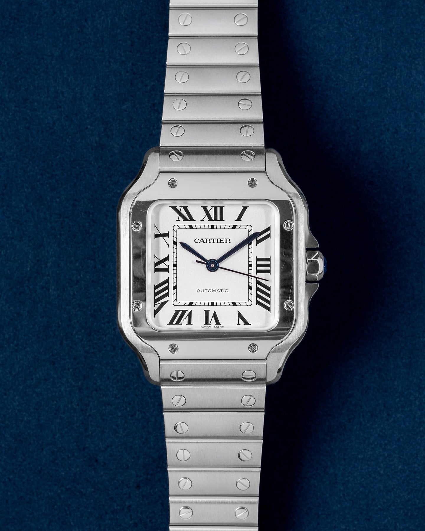 2025 Cartier Santos De Cartier 35.1mm WSSA0029 | Grand Caliber Dallas, Texas