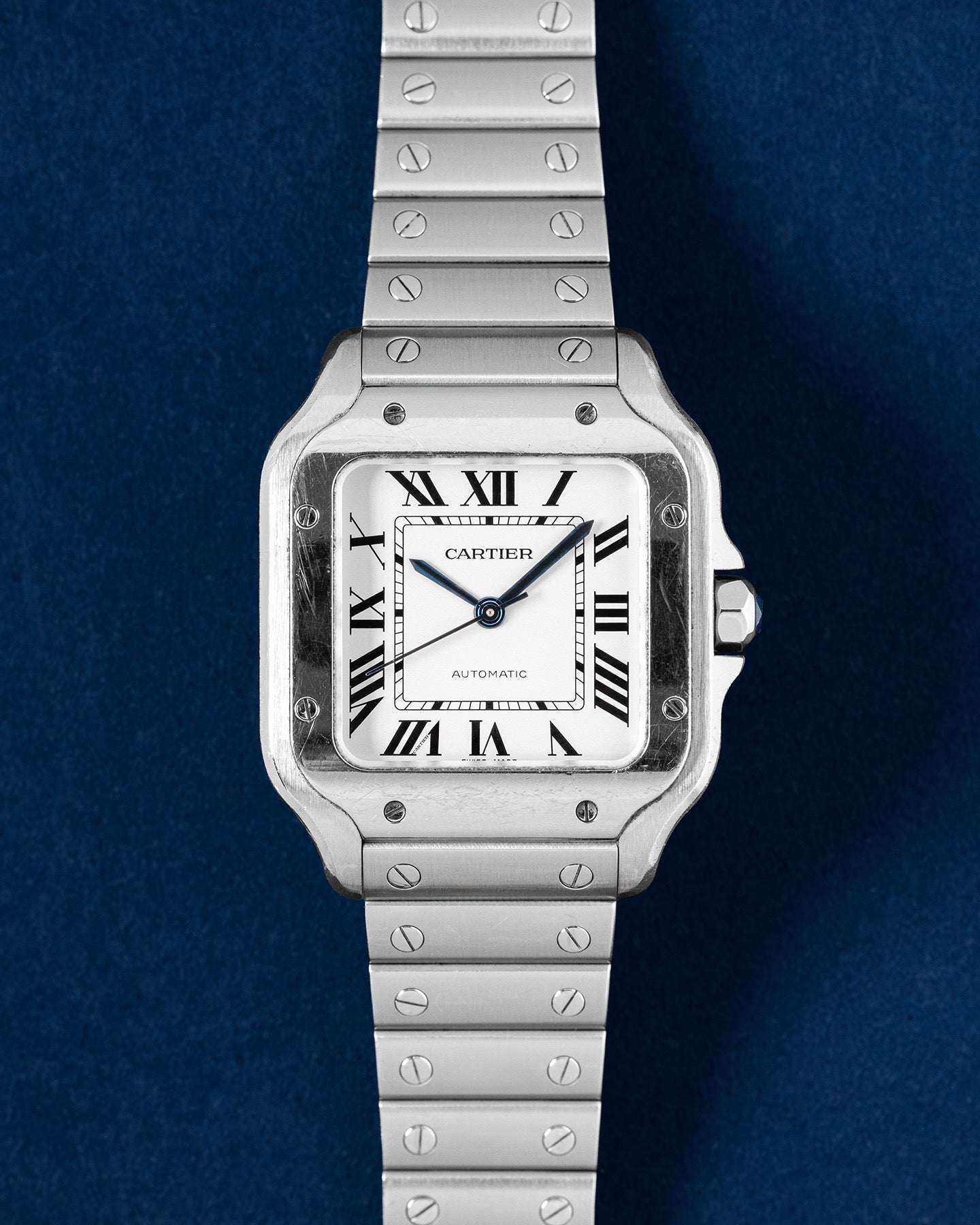 Medium Model Cartier Santos De Cartier WSSA0029 | Grand Caliber Dallas