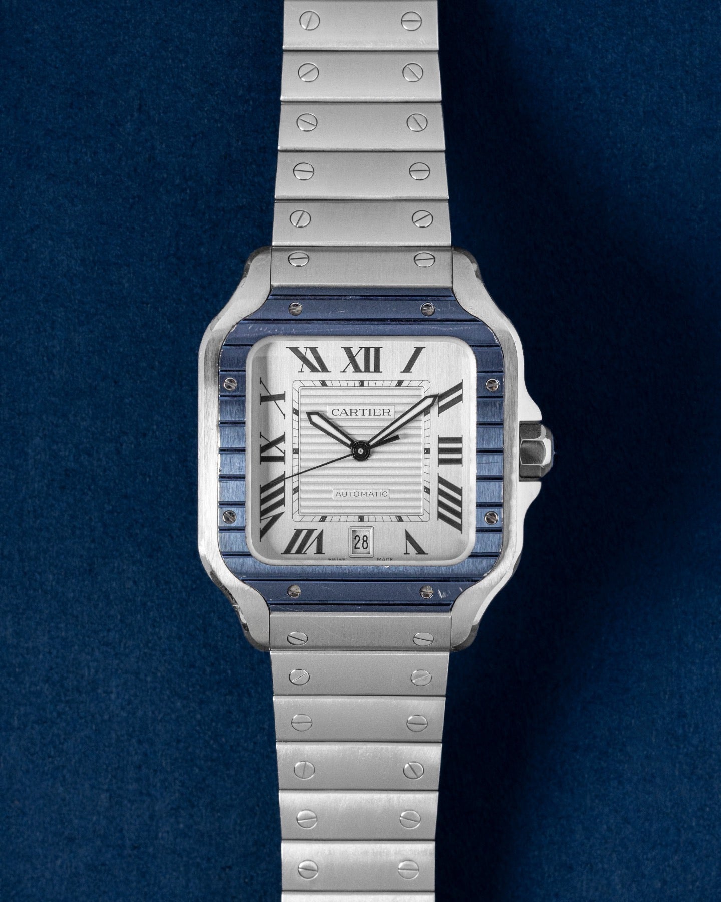 Large Cartier Santos De Cartier WSSA0047 | Grand Caliber Dallas TX
