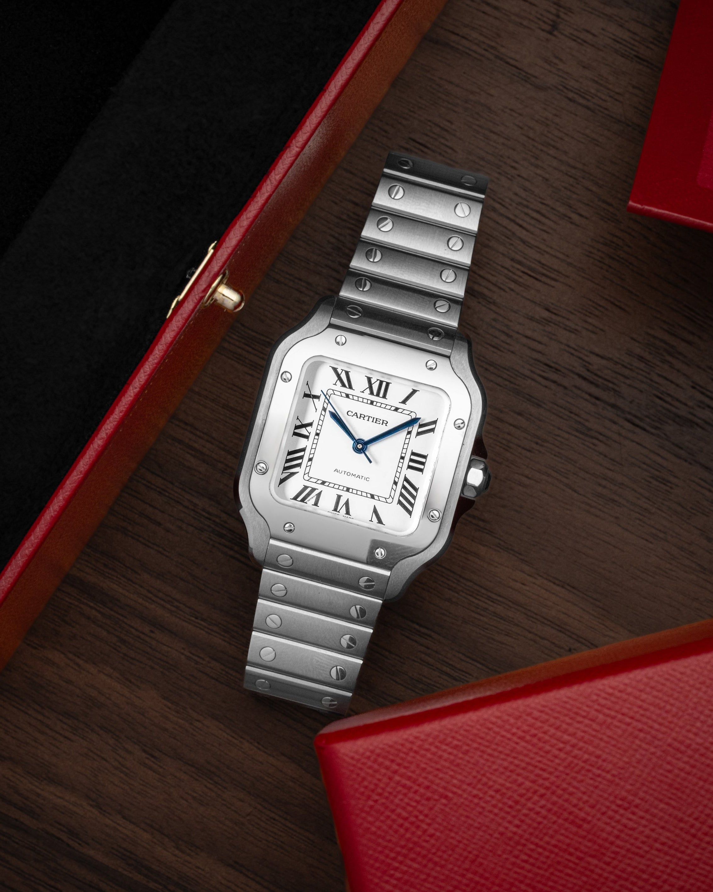 Cartier Santos WSSA0029 at Grand Caliber | Dallas Cartier