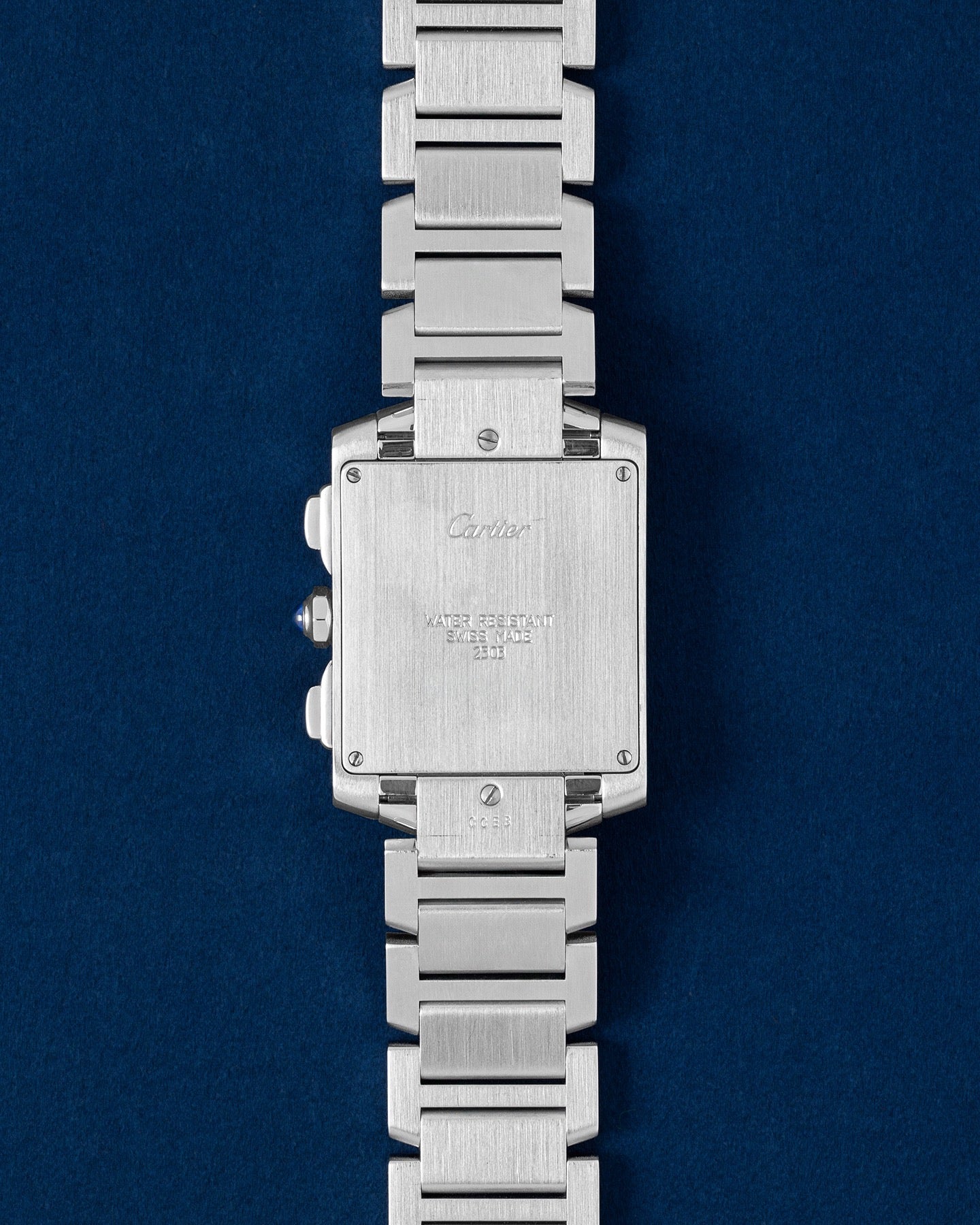 Cartier Tank Francaise Chronoflex W51001Q3