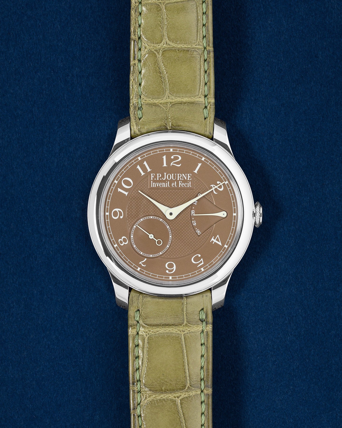 Platinum F.P.Journe Chronomètre Souverain Havana CS | Grand Caliber USA