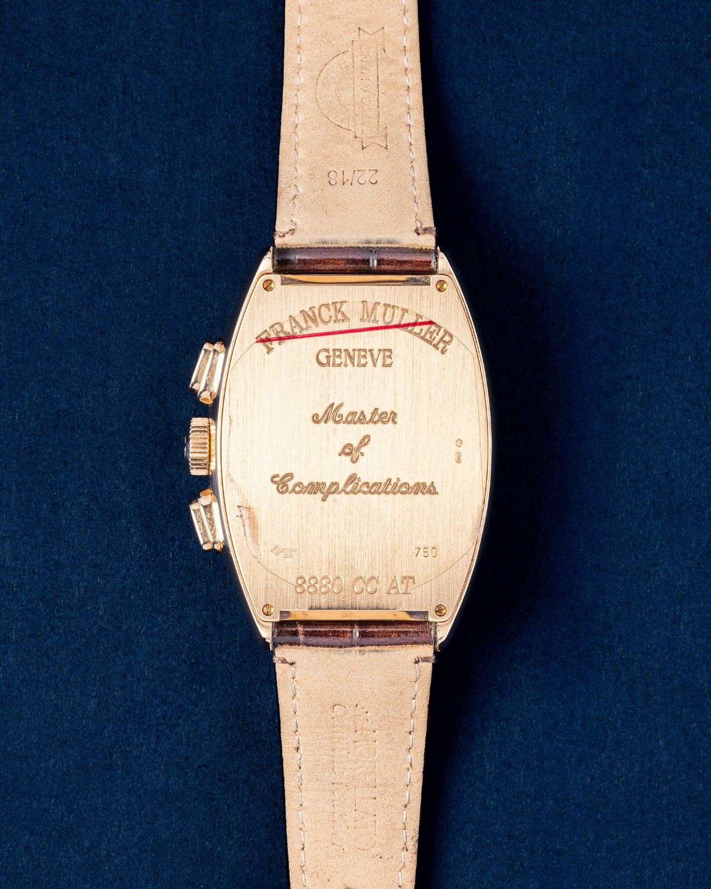 Rose Gold Franck Muller Cintrée Curvex 8880 CC AT | Grand Caliber Dallas, TX