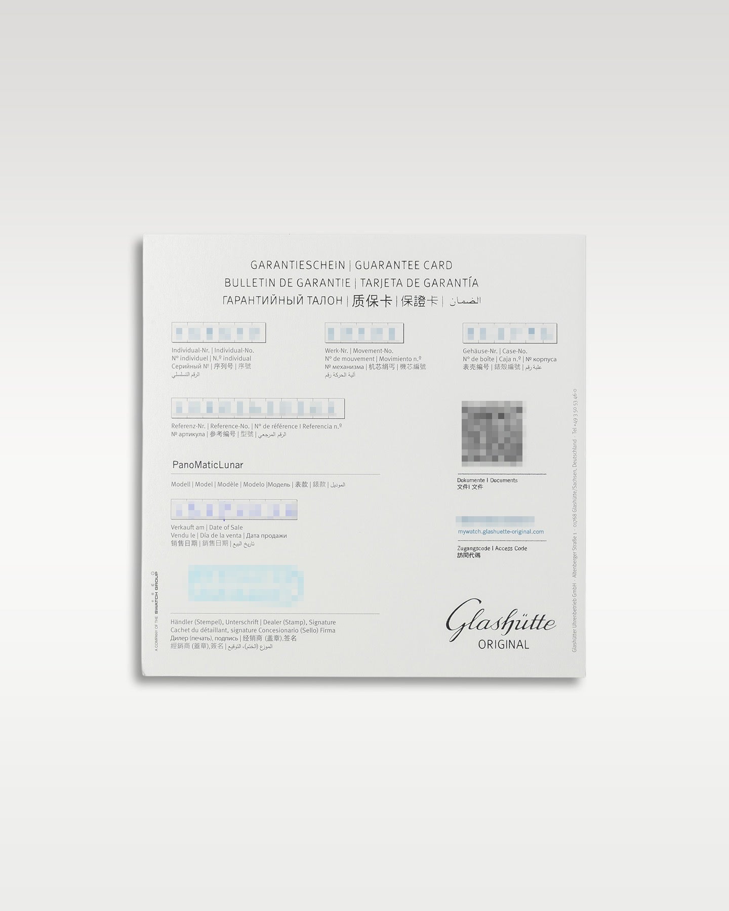 Glashütte Original Pano Matic Lunar 19002423261 | Grand Caliber Watches