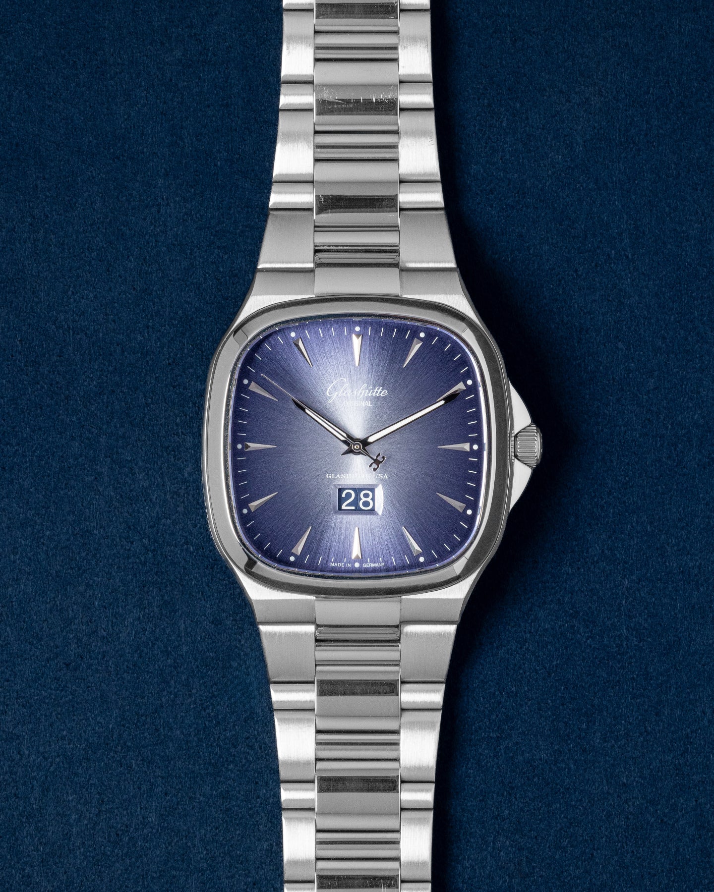 2023 Blue Glashutte Original Seventies Panorama Date 2-39-47-13-12-14 Watch | Grand Caliber