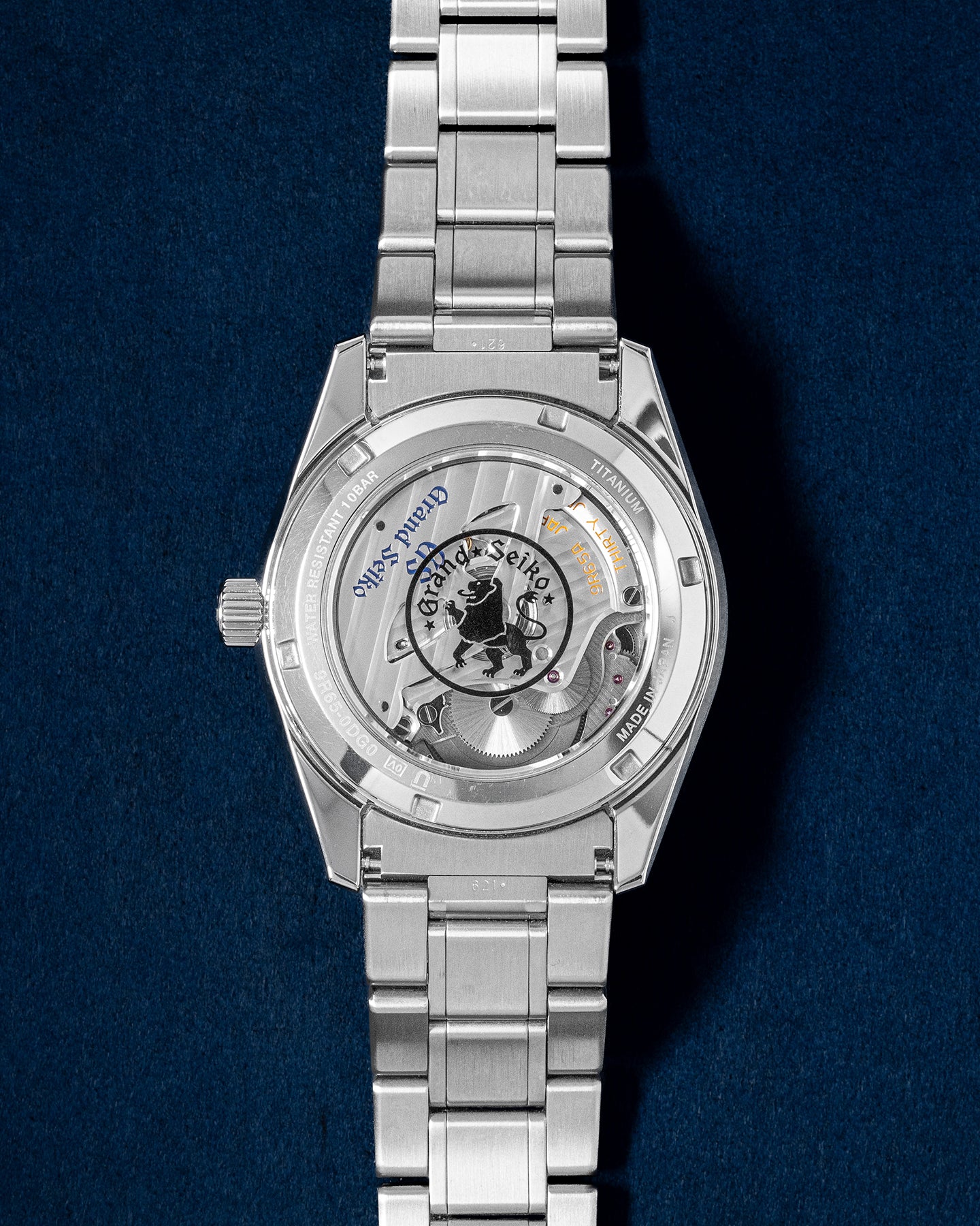 40mm Stainless Steel Grand Seiko Heritage Collection SBGA415 Watch