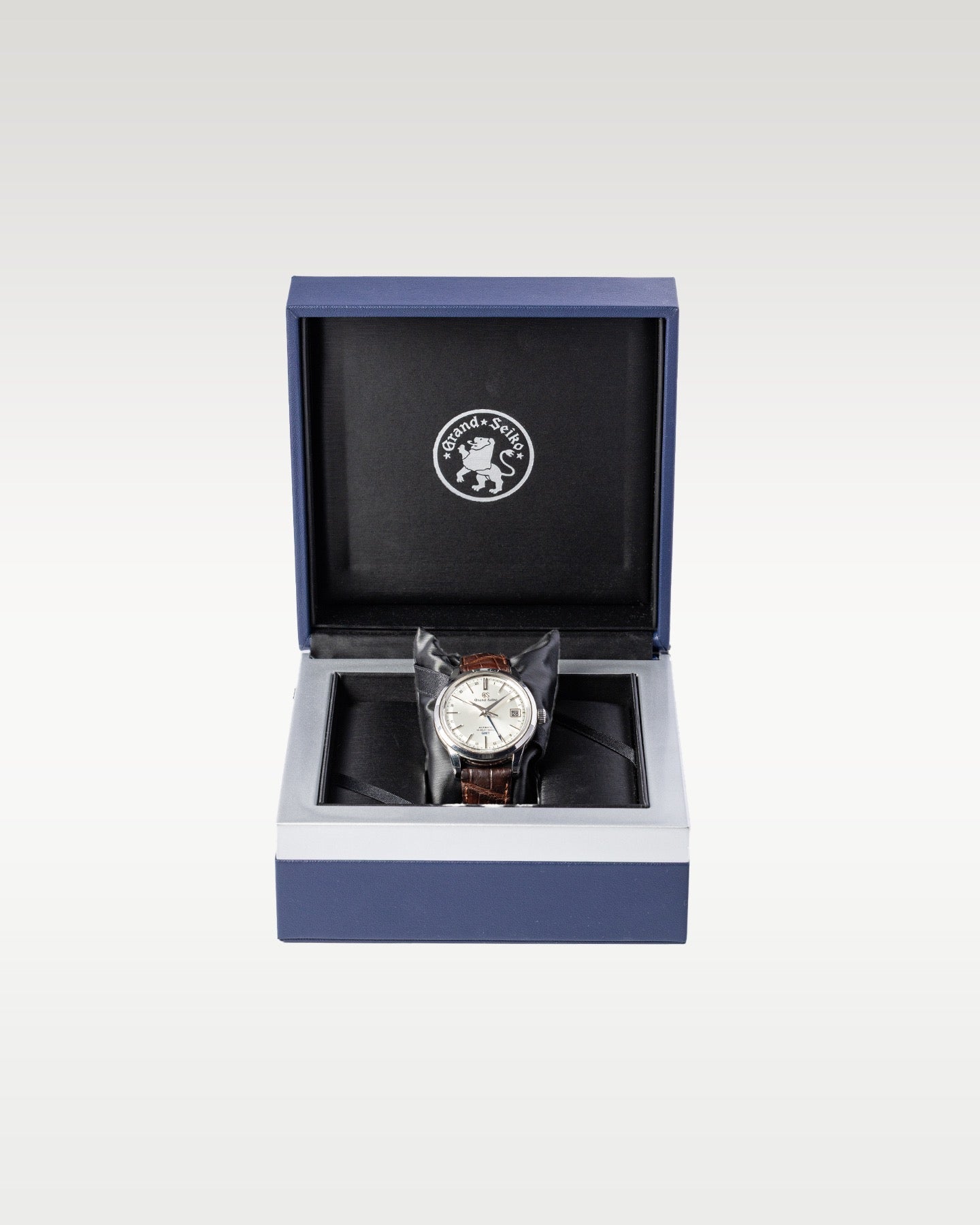 39.5mm Silver Grand Seiko Hi-Beat SBGJ217 | Grand Caliber Dallas, Texas
