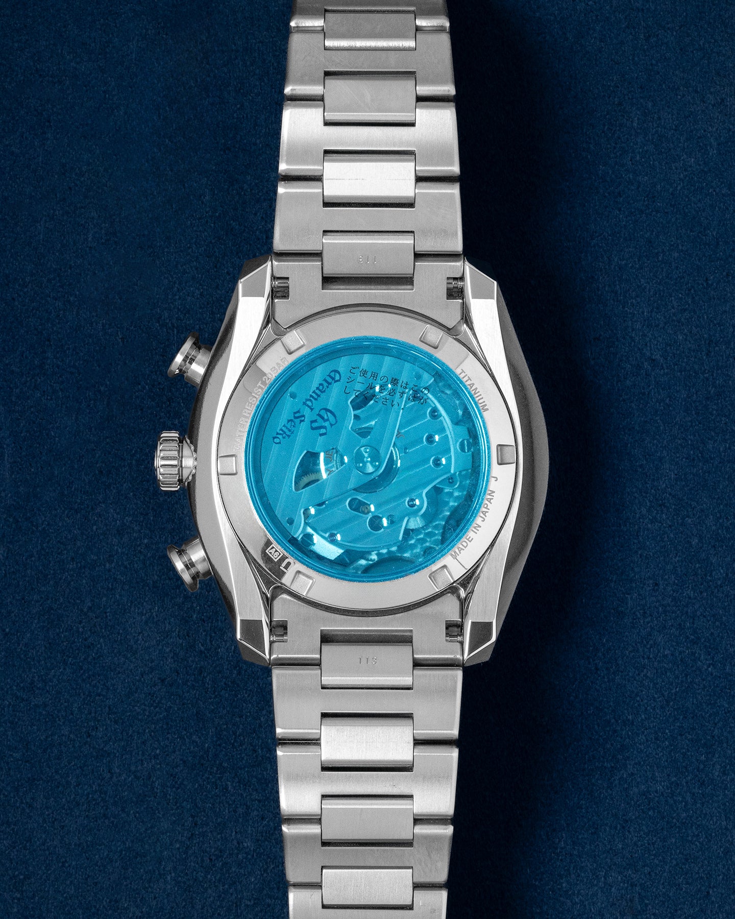 2024 Titanium Grand Seiko Spring Drive Chronograph SBGC253 Watch | Grand Caliber