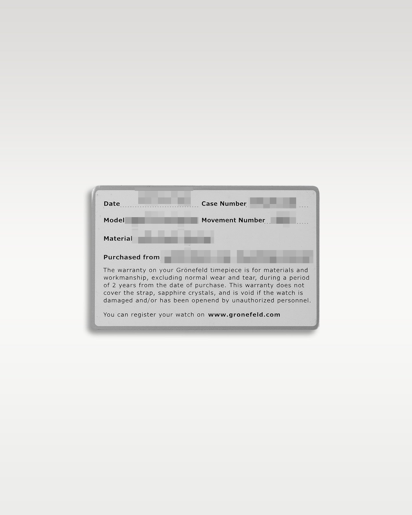 Salmon Gronefeld 1941 Principia 39MM | Grand Caliber Watches USA