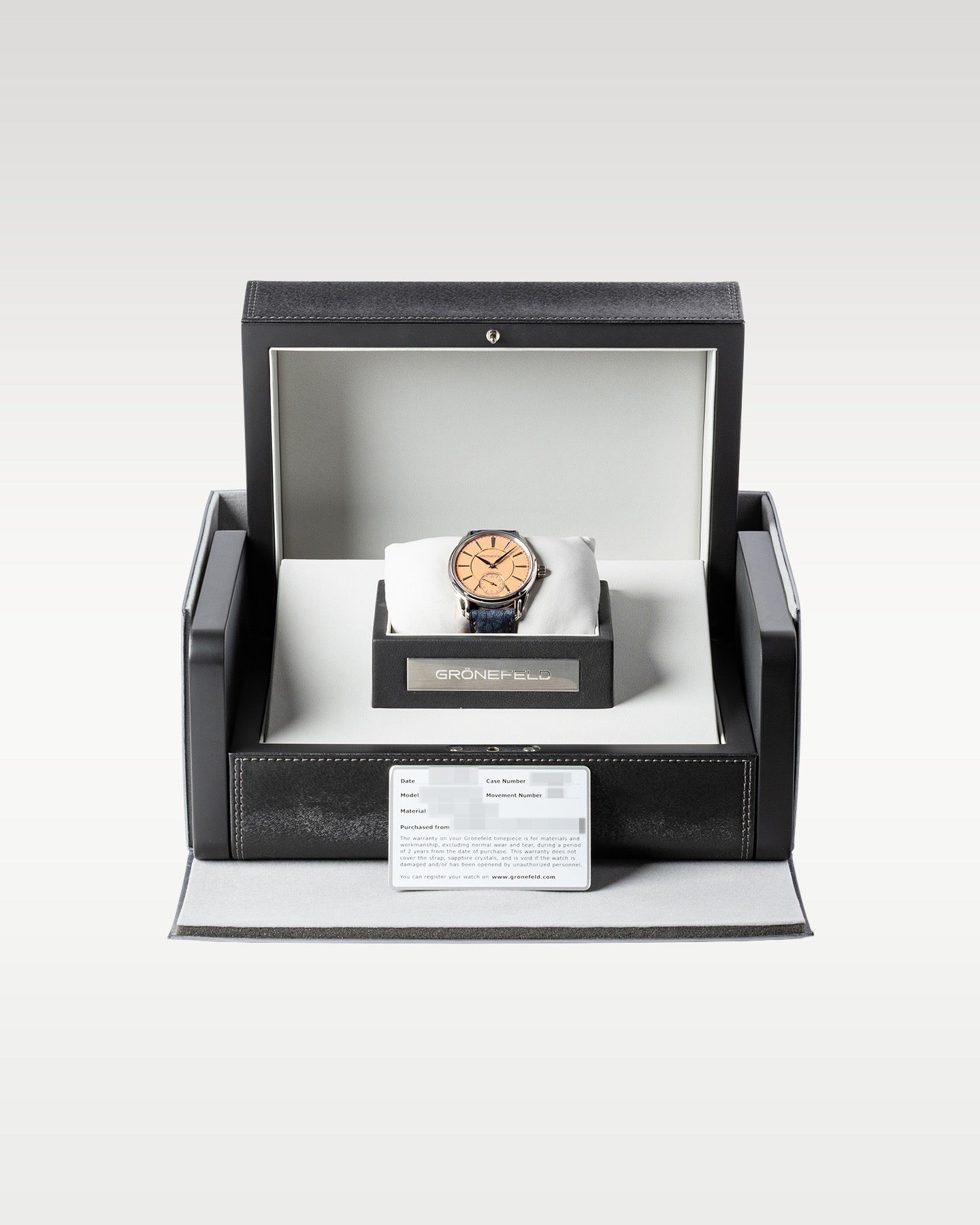 Salmon Gronefeld 1941 Principia 39MM | Grand Caliber Watches USA