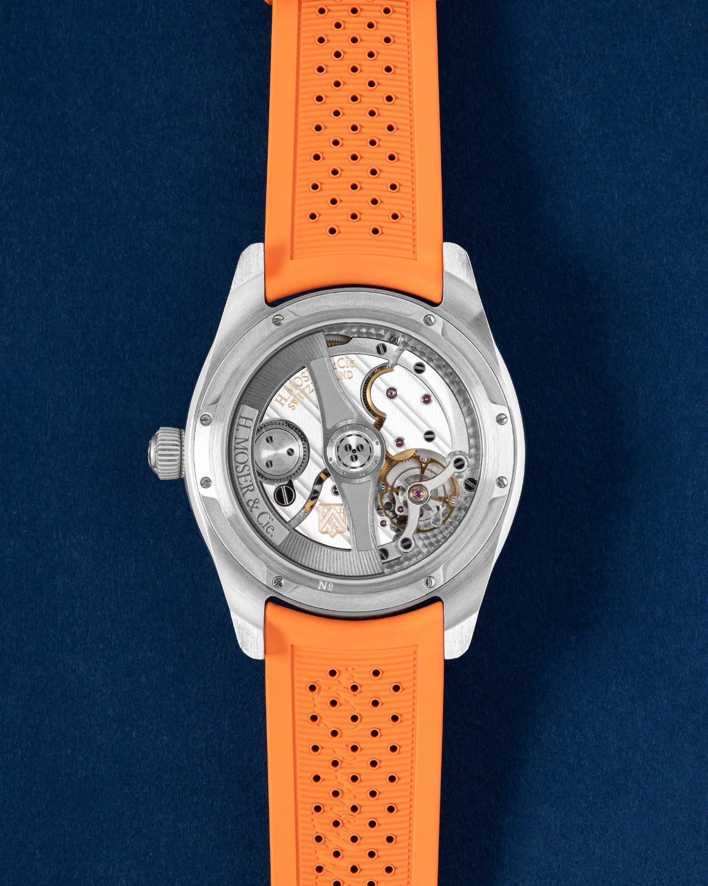 H.Moser & Cie. Pioneer Centre Seconds Mega Cool Blue Lagoon 3200-1214