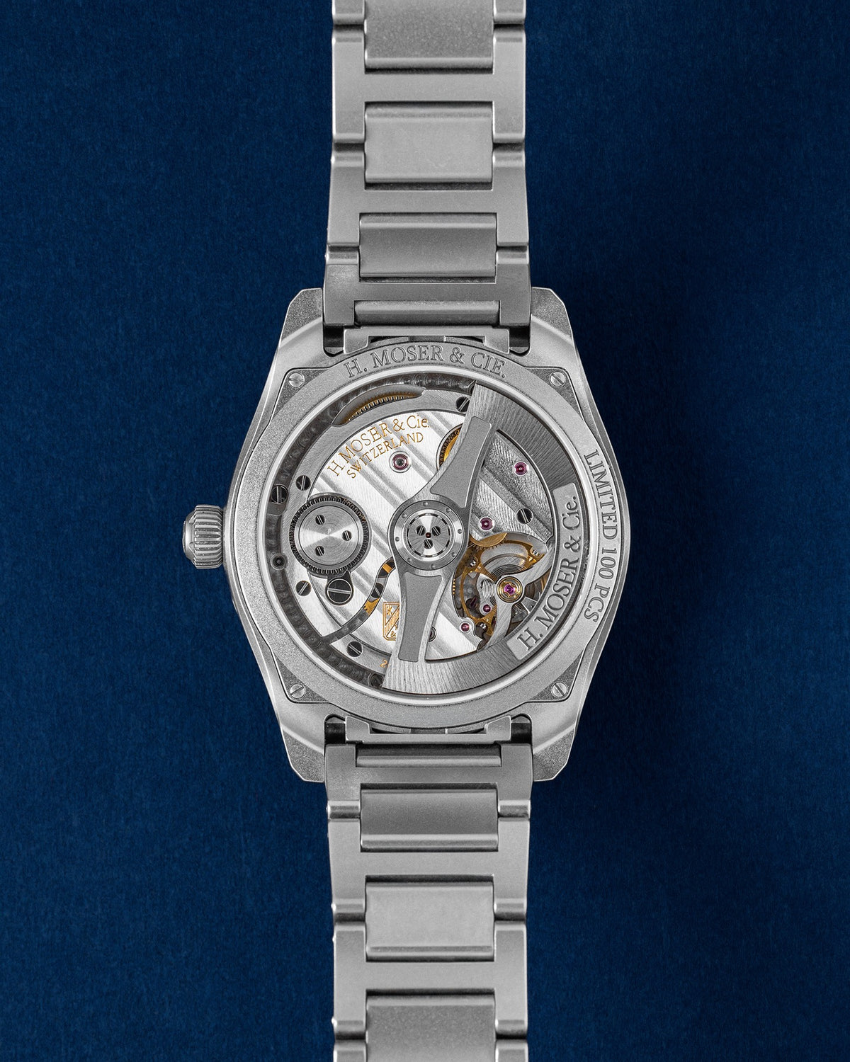 H.Moser & Cie Pioneer Centre Seconds Titanium 3200-0500