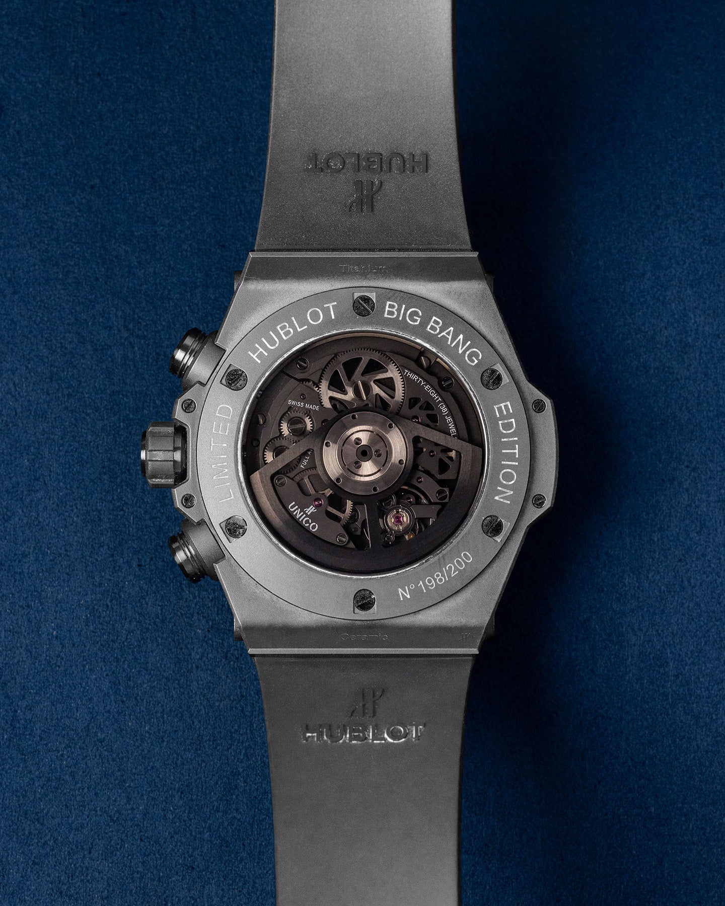Hublot Big Bang Unico Yohji Yamamoto "Limited Edition 198/200"