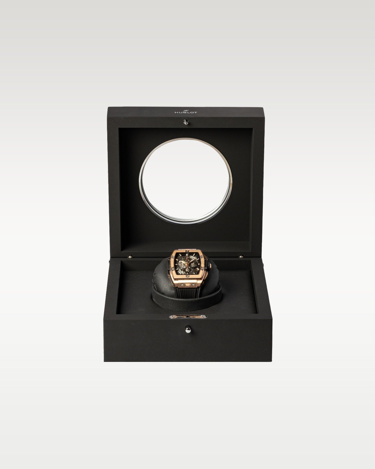 Rose Gold Skeletonized Hublot Spirit of Big Bang 642.OX.0180.RX | Grand Caliber USA