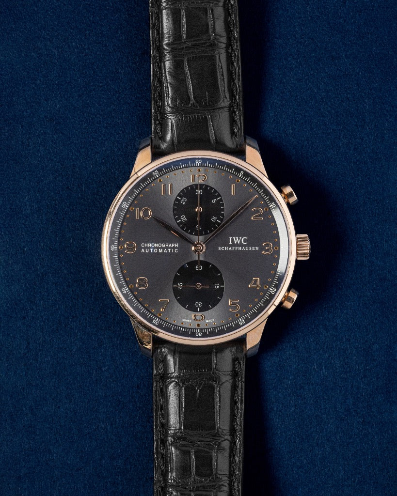 IWC Chronograph Portuguese IW371482 at Grand Caliber | IWC Schaffhausen Dallas