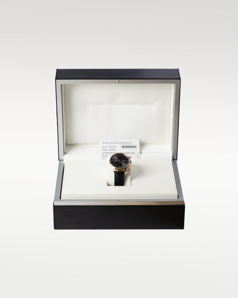 IWC Chronograph Portuguese IW371482 at Grand Caliber | IWC Schaffhausen Dallas