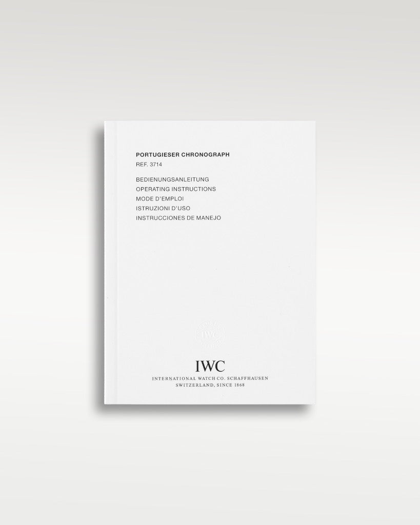 IWC Chronograph Portuguese IW371482 at Grand Caliber | IWC Schaffhausen Dallas