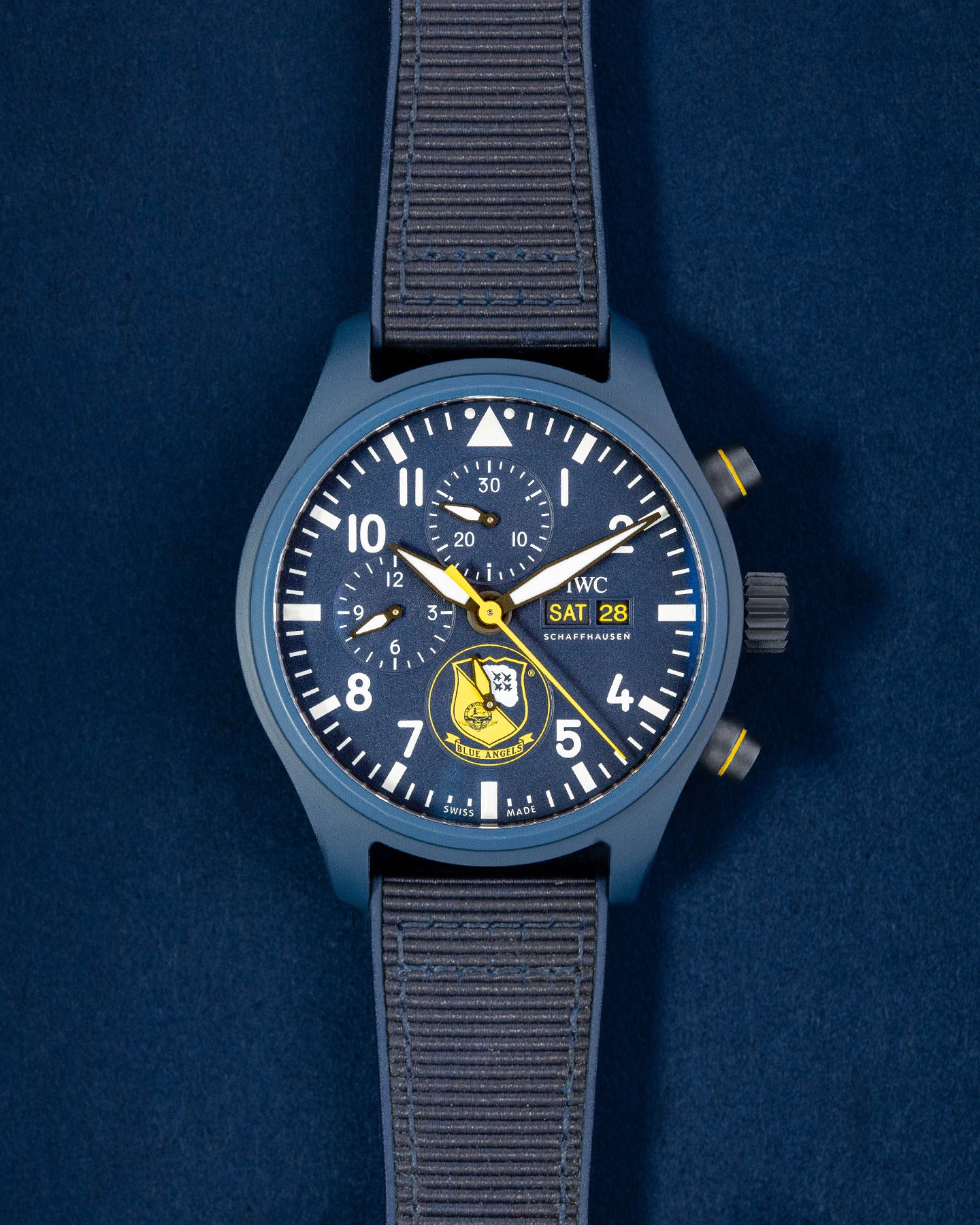 IWC Pilot Chronograph Blue Angels Edition IW389109